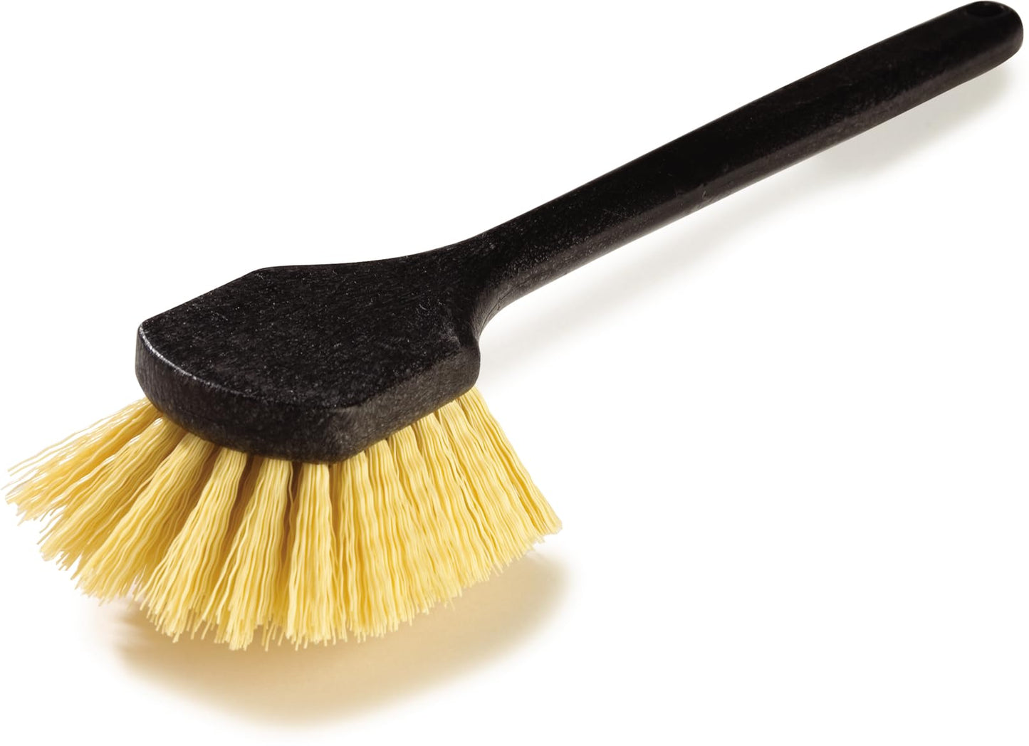 SPARTA 36505L00 Plastic Utility Brush, Scrub Brush With Long Handle For Kitchen, Restaurant, Home , 20 Inches, Black