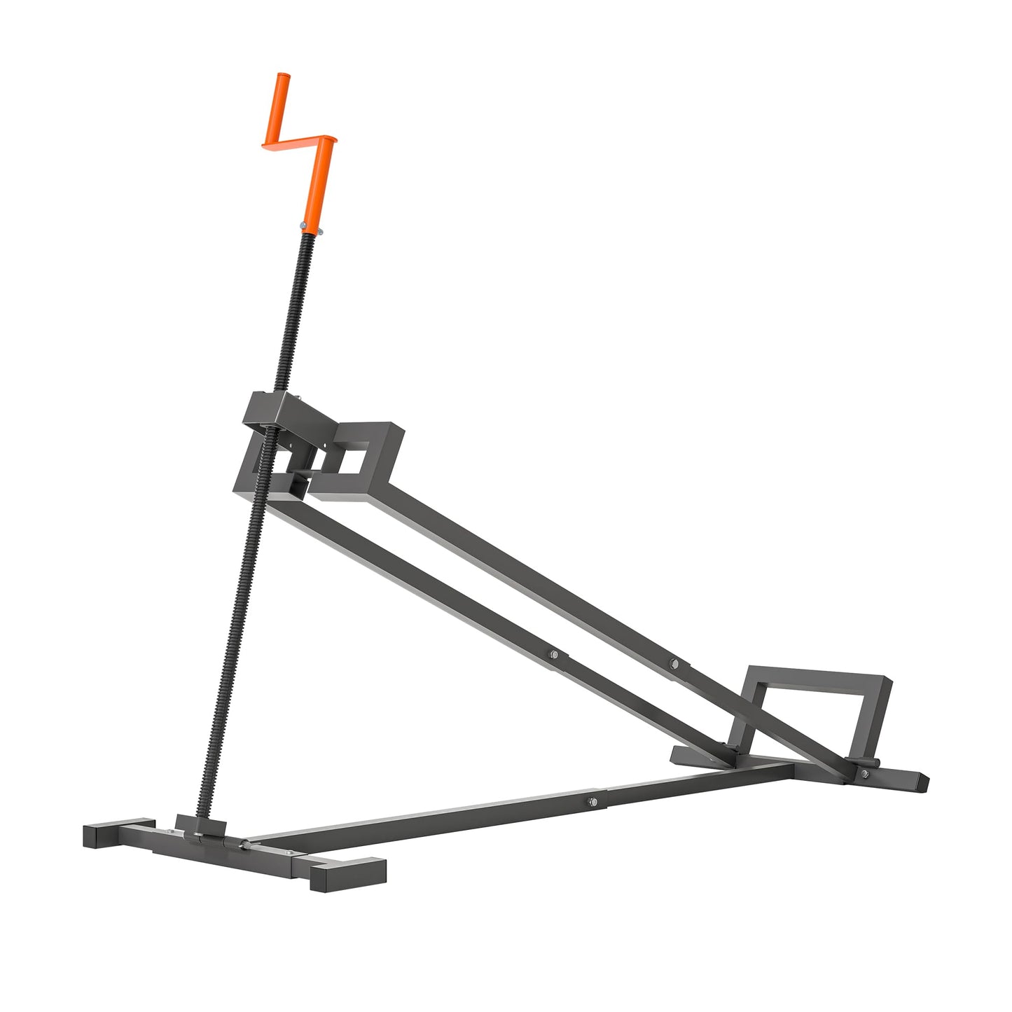 Large Riding Lawn Mower Lift Jack 880Lbs for Wide 46" Ride on Lawn Mowers & Garden Tractors,Foldable Lawn Tractor Lift with Manual and Power Handles Fit Multiple Mowers
