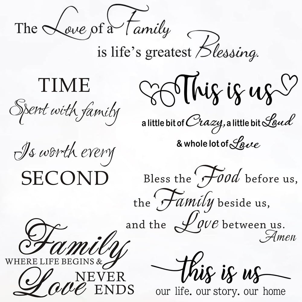 MoharWall This is Us Black Vinyl Wall Decal Art Quotes Stickers Home Decor Picture 30×15In