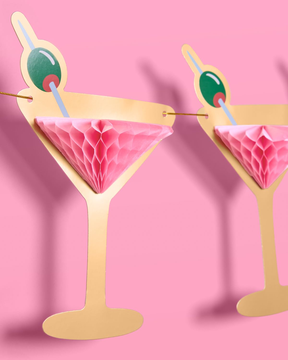 xo, Fetti Martini 3D Pop Up Gold Foil Banner - 5 Ft. | Bachelorette Decoration, Birthday Party Sign, Casino Decor, Girl Cocktail Backdrop, Vegas Photo Booth Background