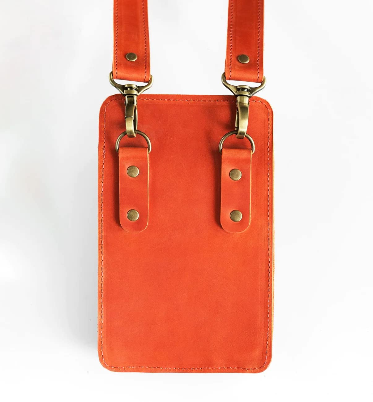Leather Garden Tool Belt For Women - Orange Gardening Belt - Handmade Florist Tools - Gardner Belt - Best Gifts For Gardeners - Gardening Tool Belt - Florist Apron - Garden Belt For Women