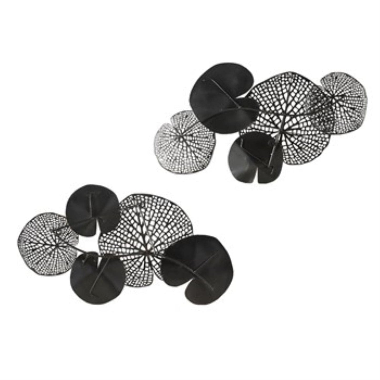 Madison Park Wall Art Living Room Décor - Lenzie Metal Abstract Coastal Decoration, Home Accent Modern Kitchen Dining Decoration, Ready to Hang for Bedroom, 15.7"W x 26.9"L, Multi 2 Piece