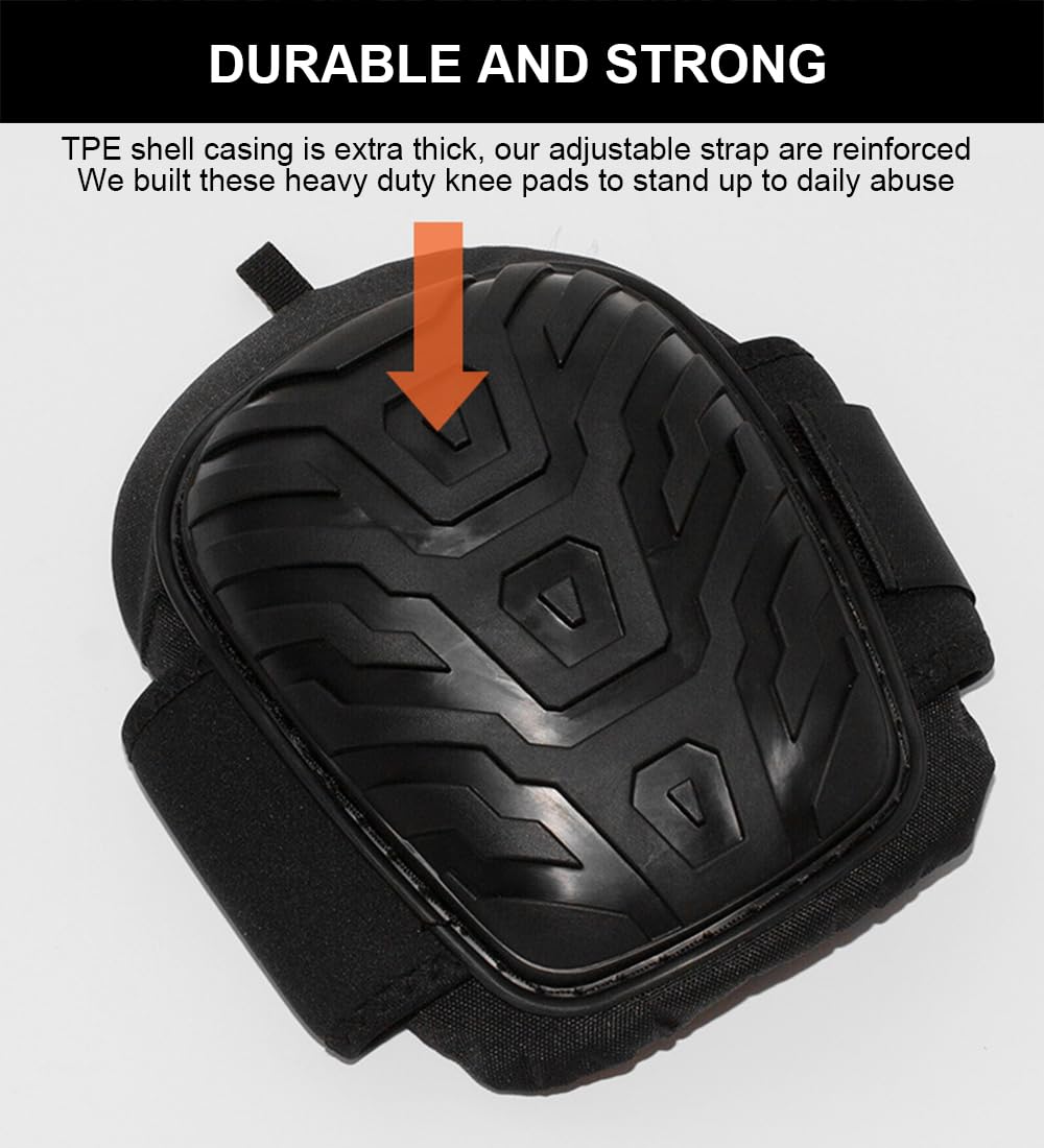SUJAYU Work Knee Pads for Men Construction, Gardening Knee Pads for Work Kneepads for Construction, Rodilleras de Trabajo Rodilleras Para Dolor de Rodillas