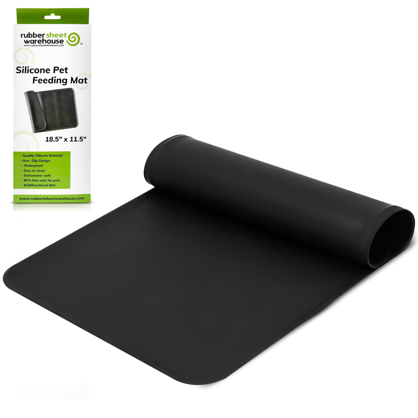 Multi-Purpose Silicone Rubber Mat, Non-Slip Surface, Indoor Outdoor Use, Easy Clean