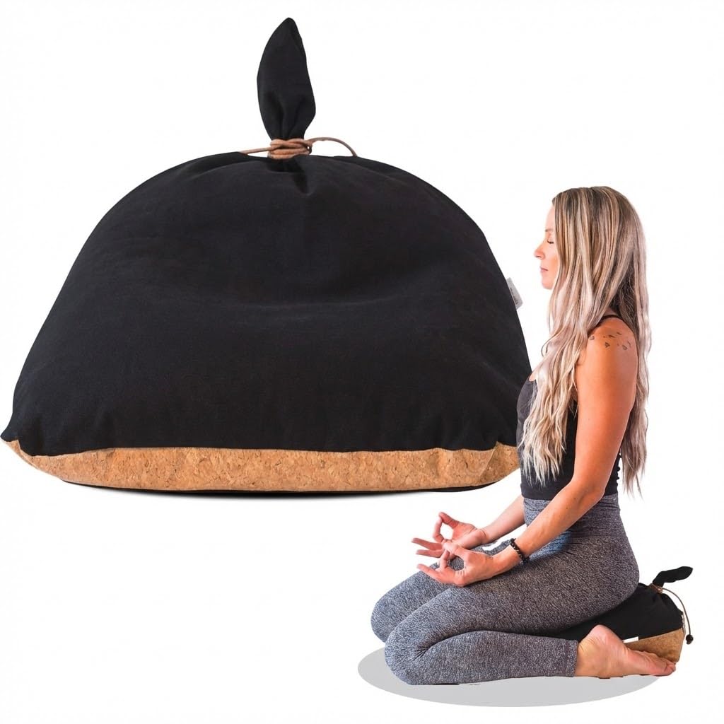 MONK & LLAMA Meditation Cushion Floor Cushion