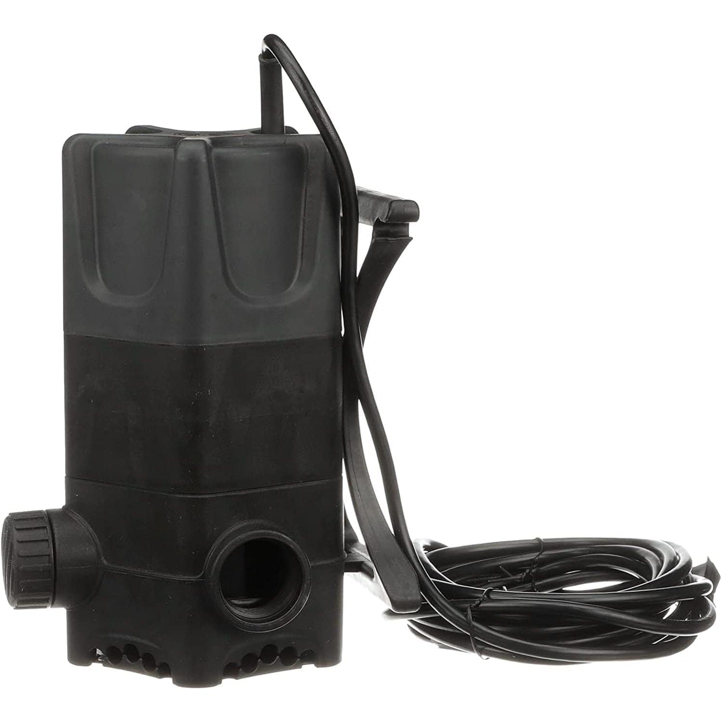 Little Giant WGP-80-PW 115 Volt, 3500 GPH Dual Discharge Direct Drive Submersible Waterfall and Pond Pump, Black, 566417