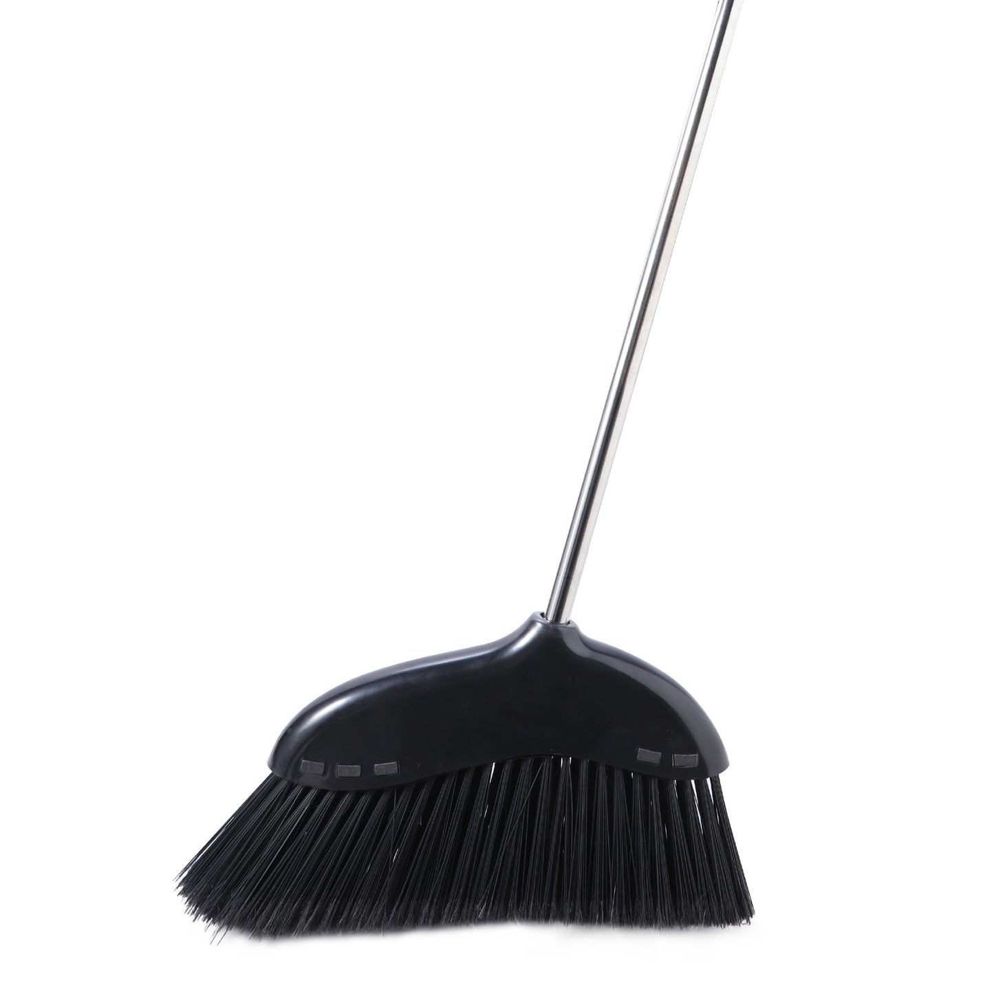 Yocada Heavy Duty Broom Outdoor&Indoor Broom Commercial for Courtyard Garage Lobby Mall Market Floor Home Kitchen Room Office Pet Hair Rubbish 56.9Inch Black