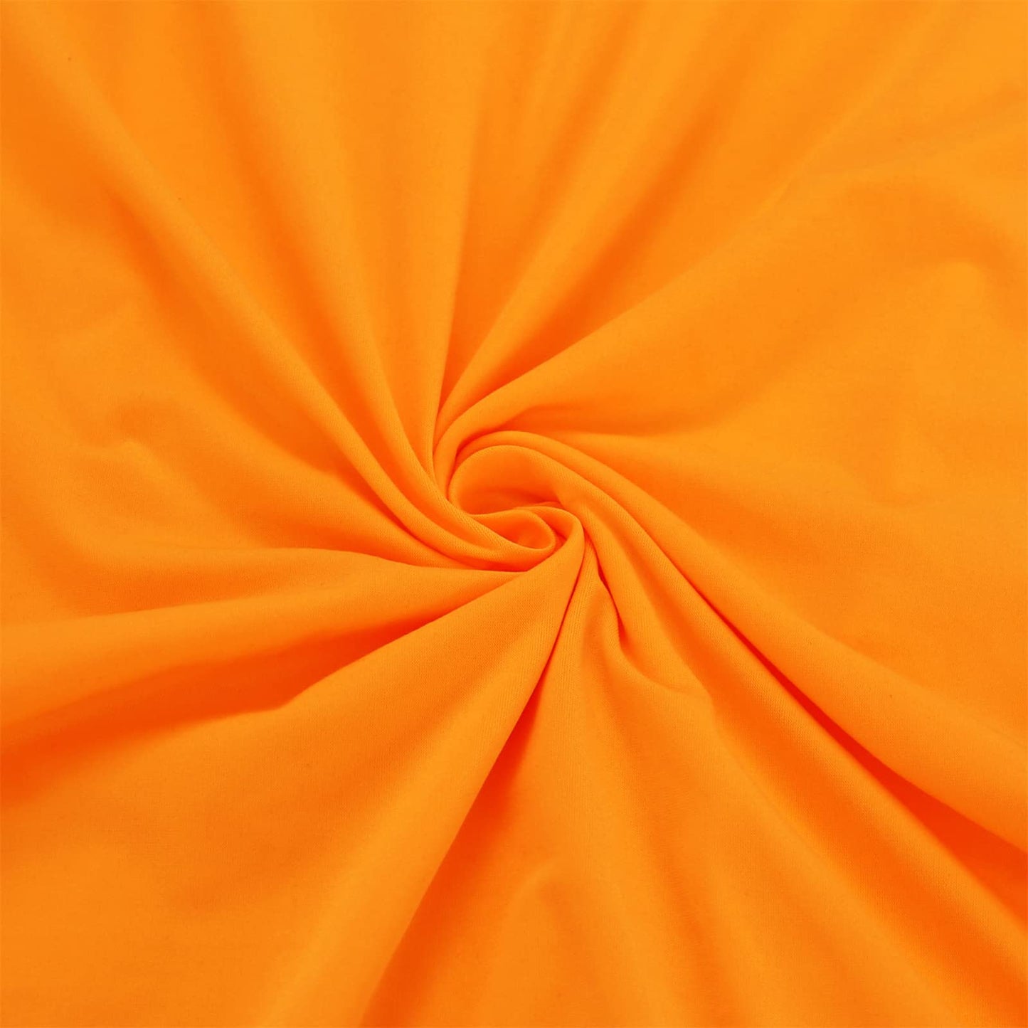 Jusmate Chair Covers for Dining Room Set of 6, Stretch Spandex Dining Chair Covers, Washable Removable Parsons Chair Slipcovers Protector for Dining Room, Kitchen, Hotel (Orange)