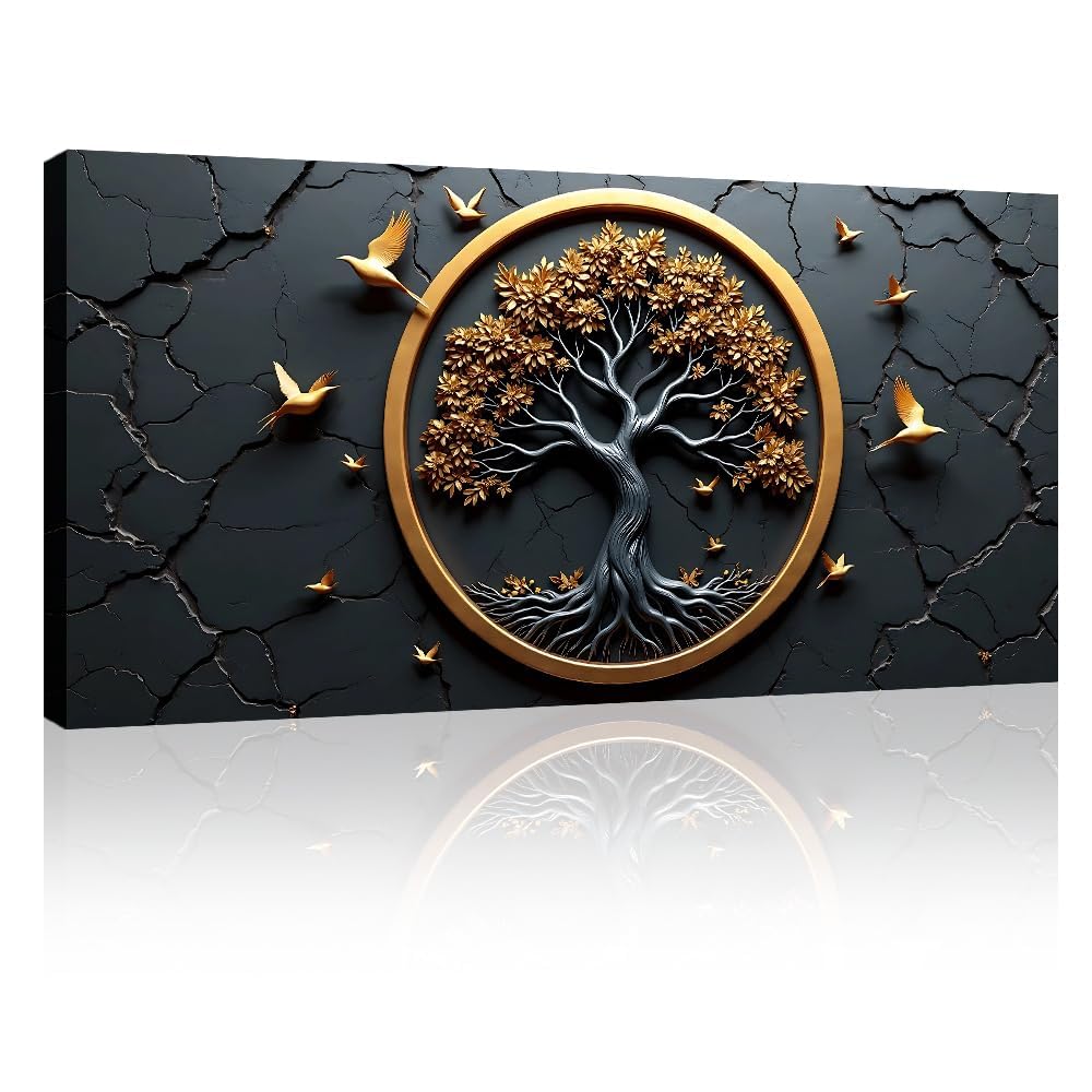 TAILORED CANVASES Celtic Tree of Life Wall Art IV (10x20)