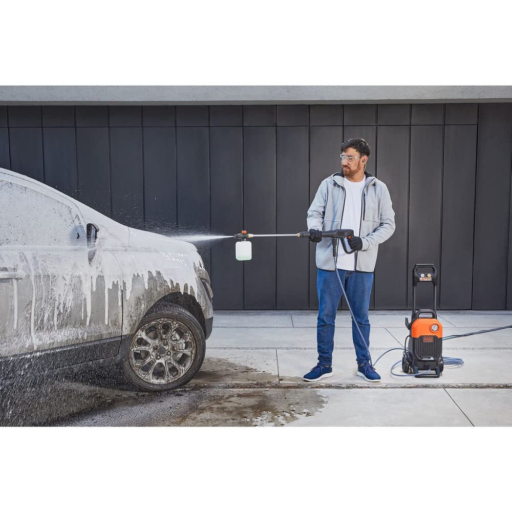 BLACK+DECKER Electric Cold Water Pressure Washer, 2,000 MAX PSI, 1.2 GPM (BEPW2000)