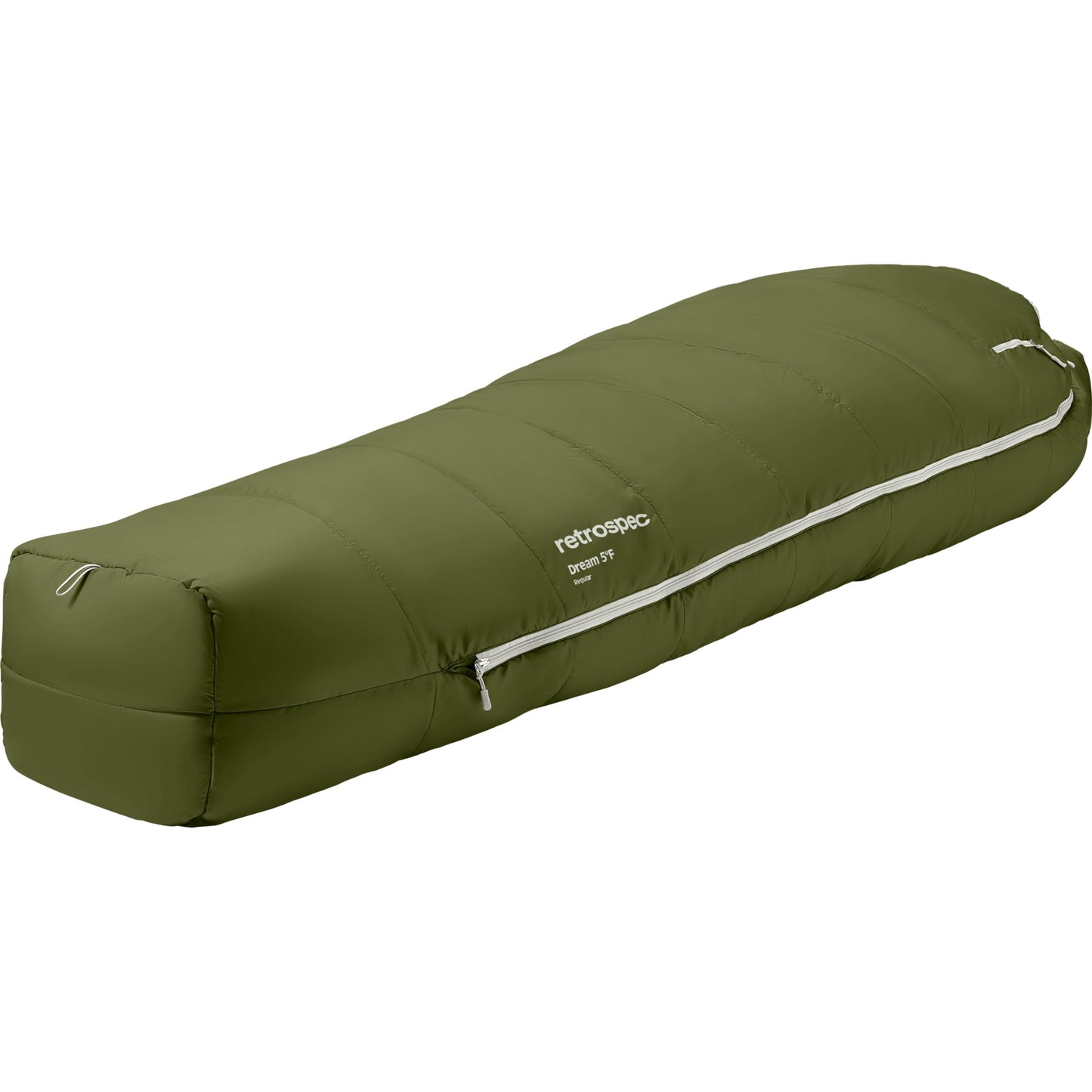 Retrospec Dream 5 Mummy Sleeping Bag - Insulated Cold Weather, Water-Resistant, Adjustable Draw Cords Adult Sleeping Bag