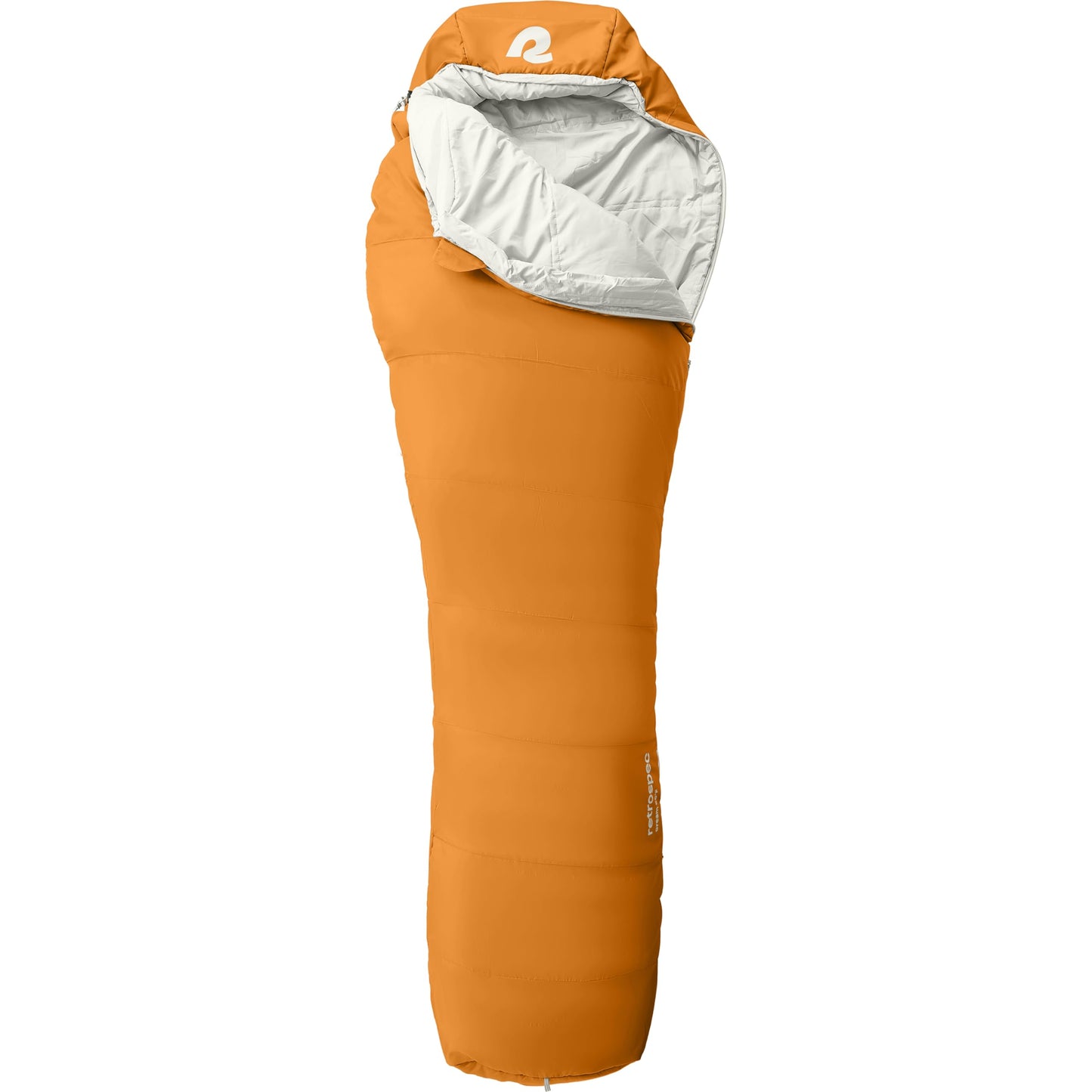 Retrospec Dream Mummy Sleeping Bag - 30°F Camping & Travel Essential Gear with Water - Resistant Shell & Synthetic Fill - Zippered Pocket & Stuff Sack