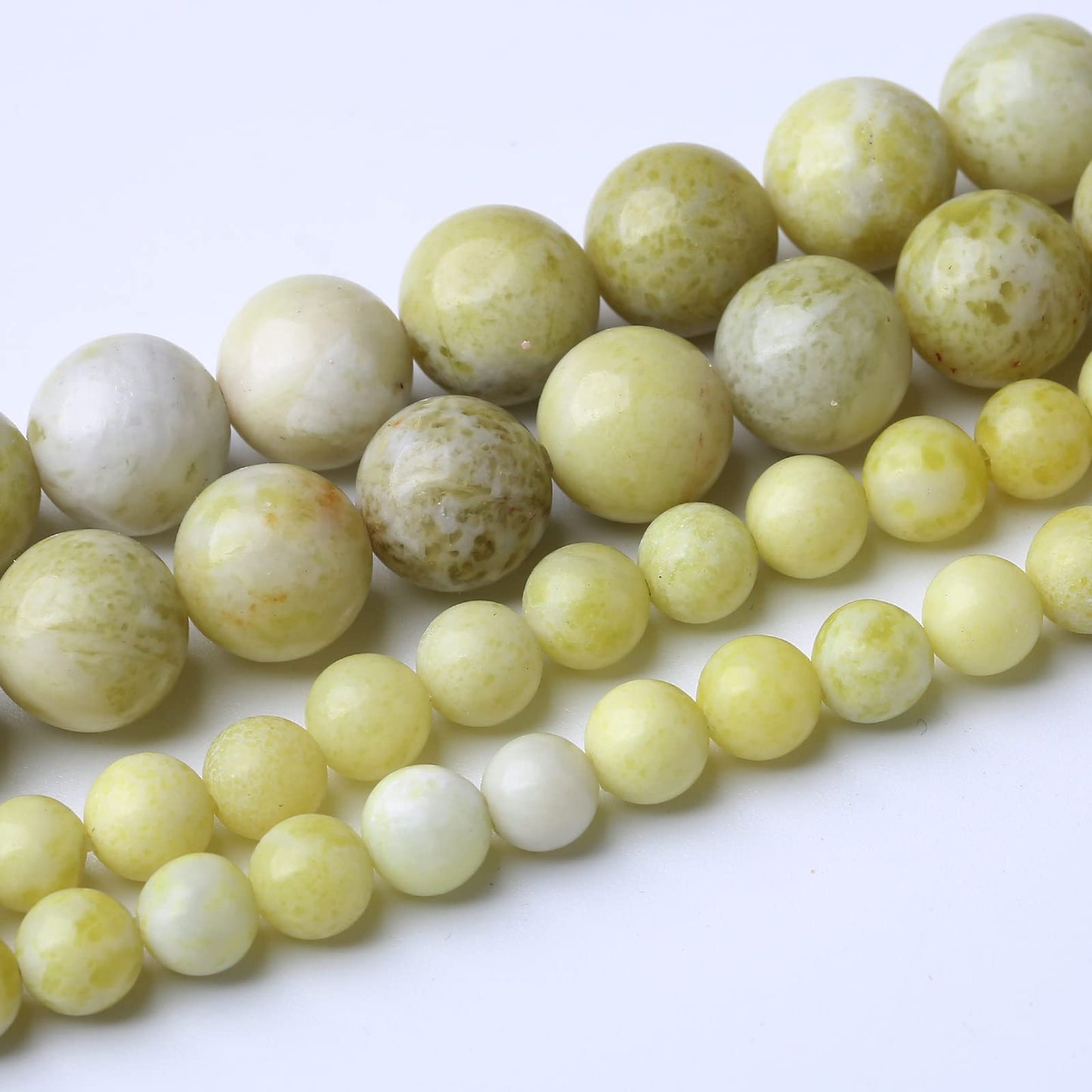 45PCS 8MM Natural Yellow Jasper Stone Beads Energy Healing Beads for DIY Jewelry Bracelet Necklace Making for Jewelry Making15Inch