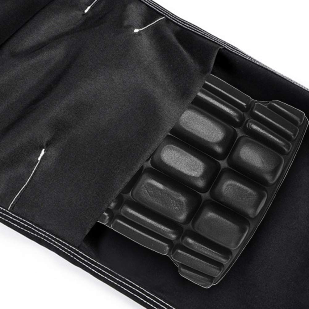 Denpetec Professional Knee Pads,1 Pairs Knee Pad Inserts for Work Pants,Cargo Pants Knee Pads,Gardening Knee Pads(Black)