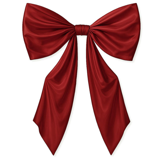 GUDELAK 43 x 24 Inches Large Burgundy Red Bow for Birthday Graduation Wedding Baby Shower Decorations, Giant Burgundy Bow Decor Satin Ribbon, Contains Felt Big Red Bow Wall Decor