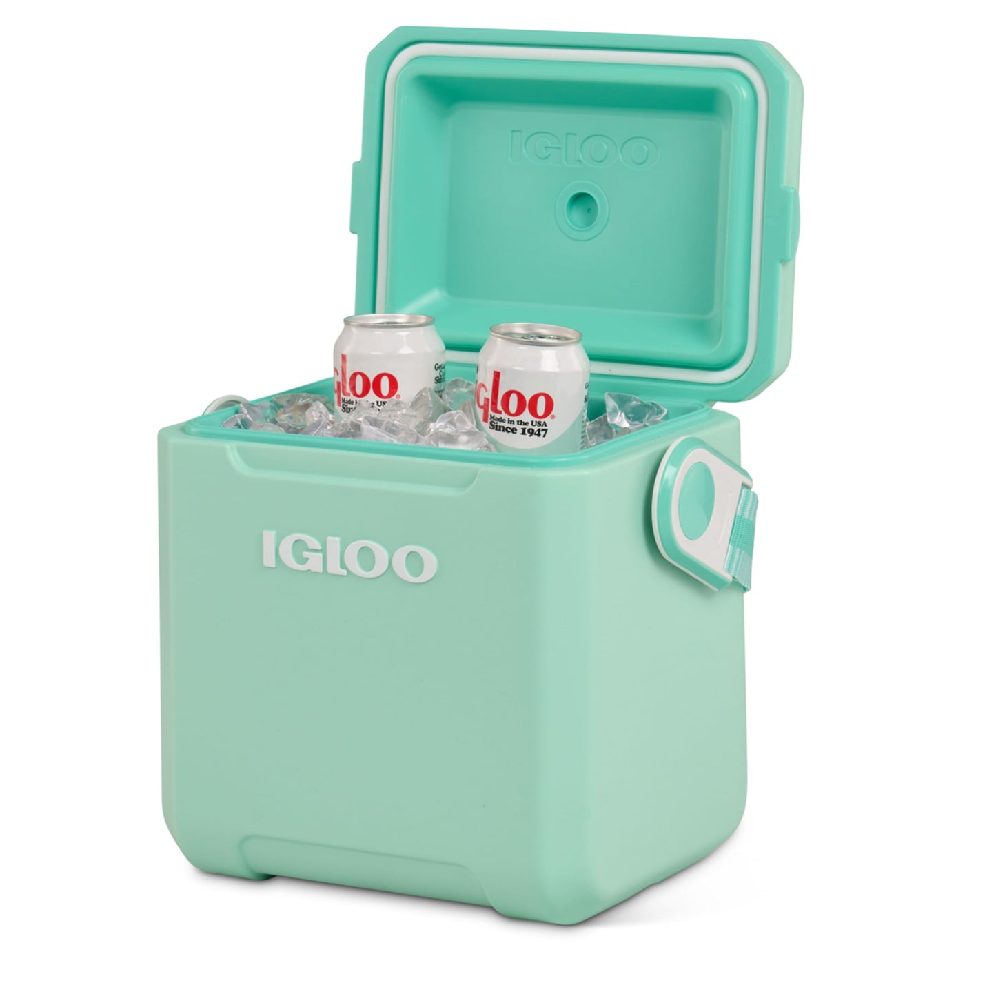 Igloo Seafoam 11 Qt Tag-Along Too Strapped Picnic Style Cooler