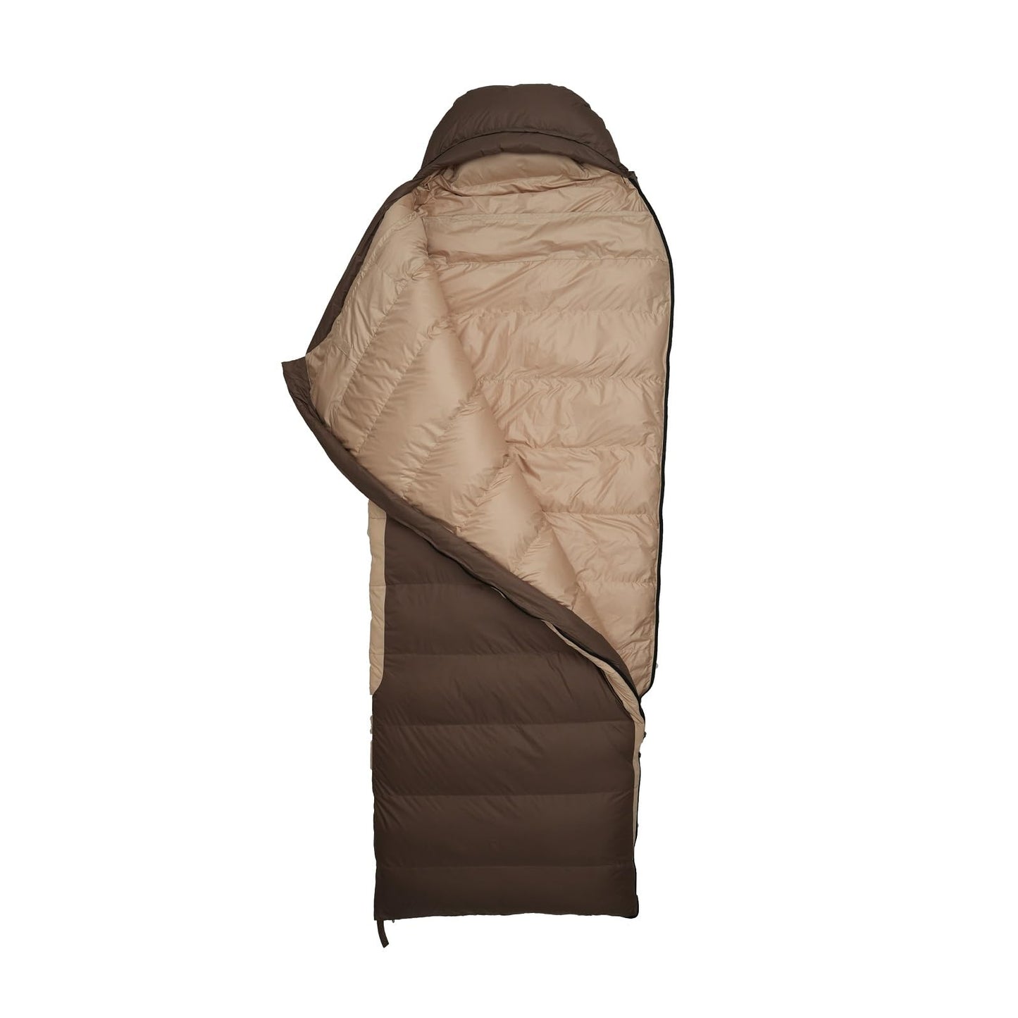 SYWSKW Ultralight Down Sleeping Bag with Pillow,15°F 32°F 46°F Sleeping Bag for Women,Men,Youth Backpacking,Hiking and Camping Outdoor with 680FP Duck Down (Coffee, 800g Down Filling)