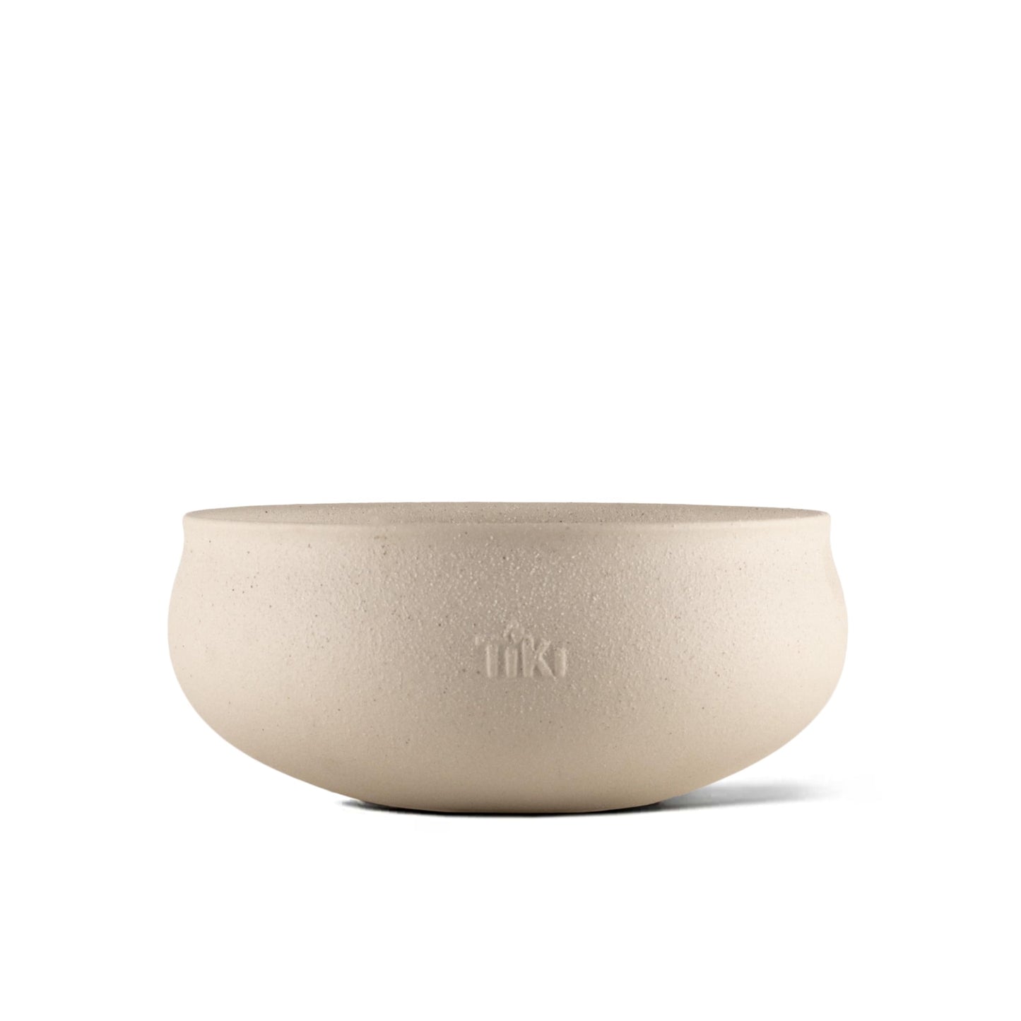 TIKI Citronella Candle 2-Pack – 7-Inch White Wax Bowl with Concrete Finish – Outdoor Decorative Candles for Patio, Deck, Garden, Backyard & Camping