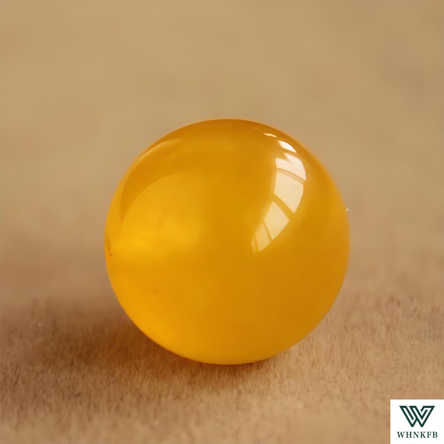 WHNKFB 8mm 50PCS Natural Yellow Agate Round Beads, Banded Loose Stone Beads for Jewelry Making Craft - 4mm 6mm 8mm 10mm Options with Free Elastic Cord