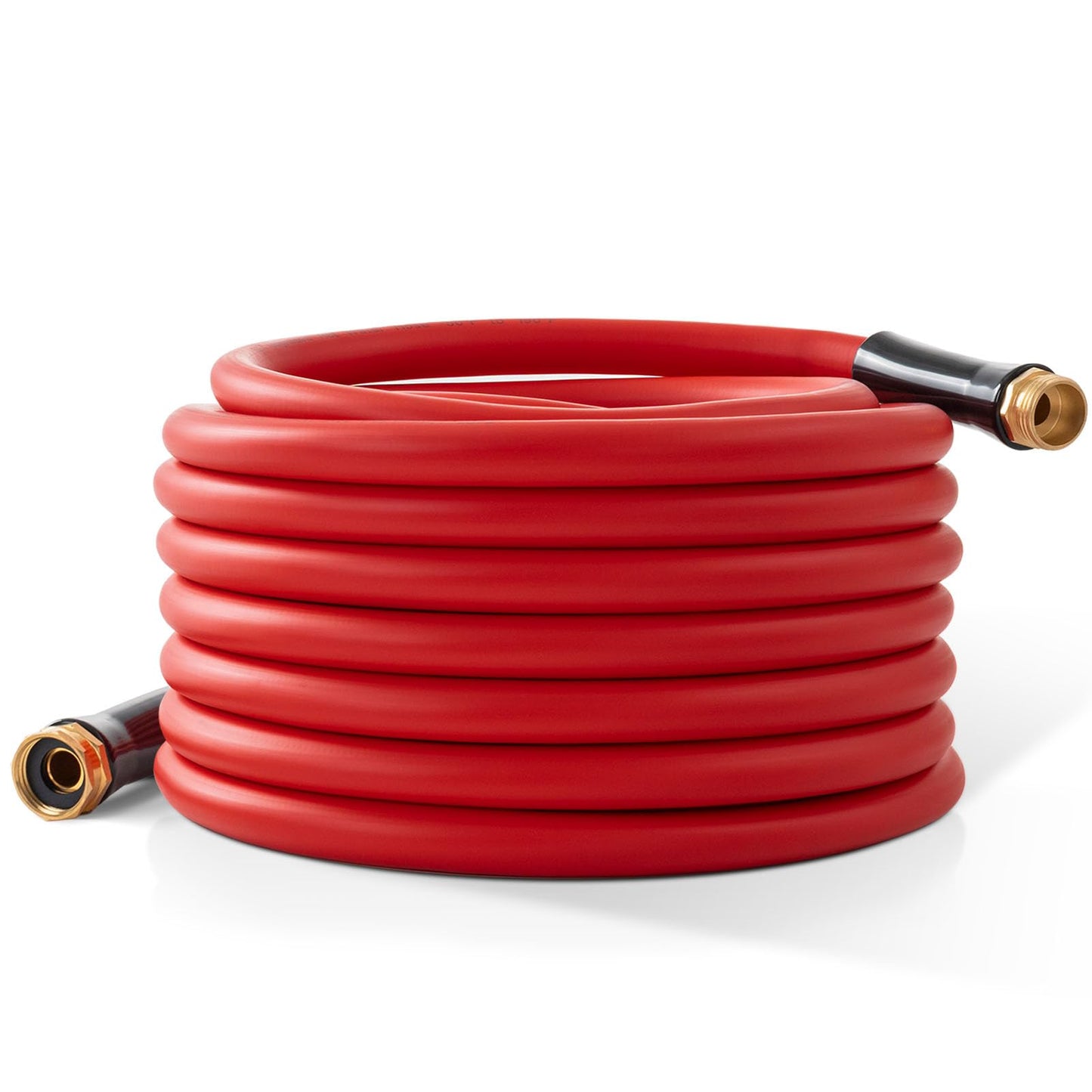 BLENDLITE Garden Hose 25 ft x 5/8” Hot/Cold Water Hose,-50°F to 190°F,Burst 600Psi Flexible & Lightweight Upgraded Rubber Hoses,3/4” Solid Fittings for All-weather Outdoor Lawn & Garden