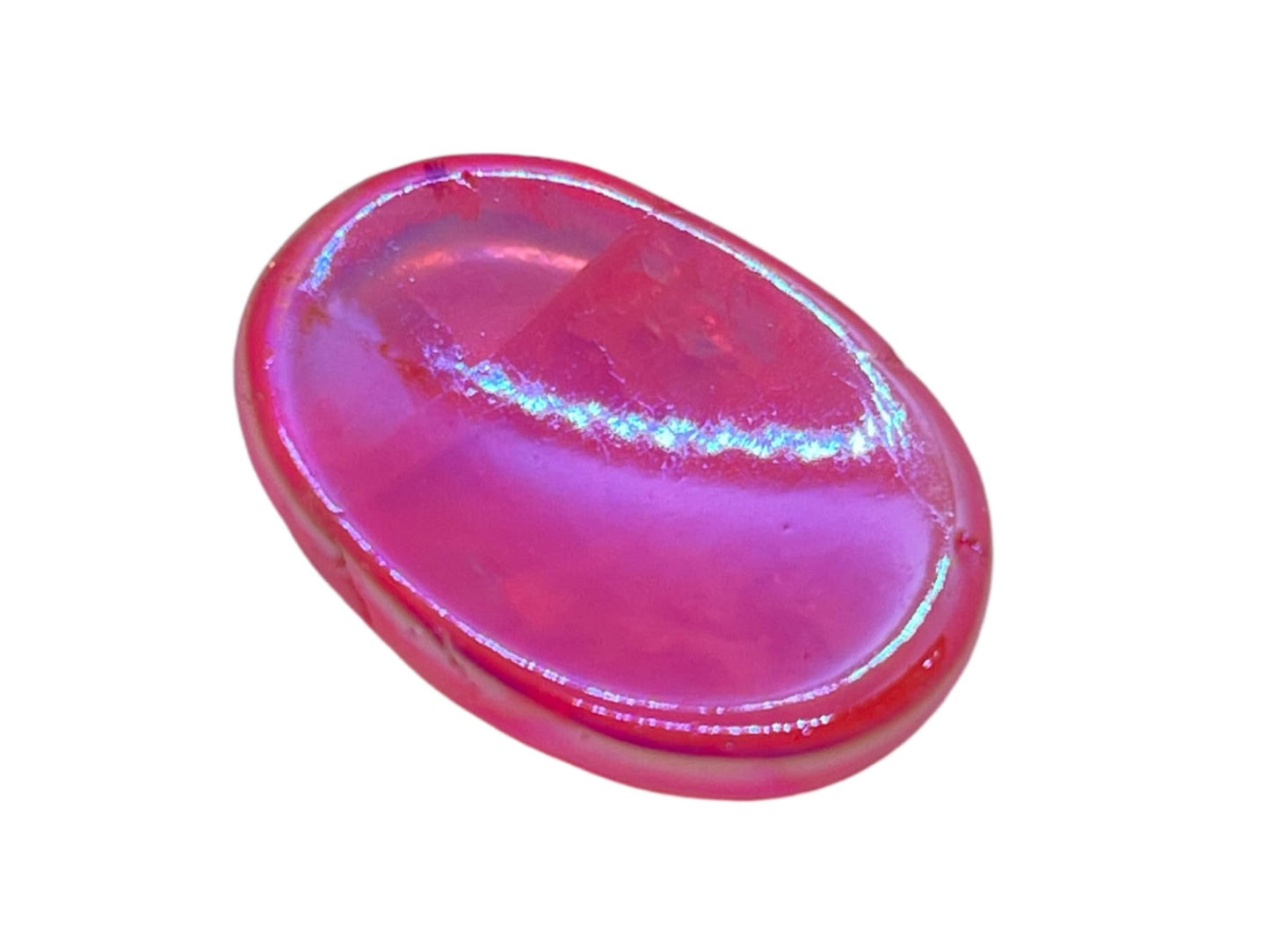 Angel Aura Rose Quartz Thumb Worry Stones Metaphysical Gemstone Crystal Healing Reiki Men Women Gift FENG Shui Positive Energy Love Wellness Palm Stones Wicca Powerful