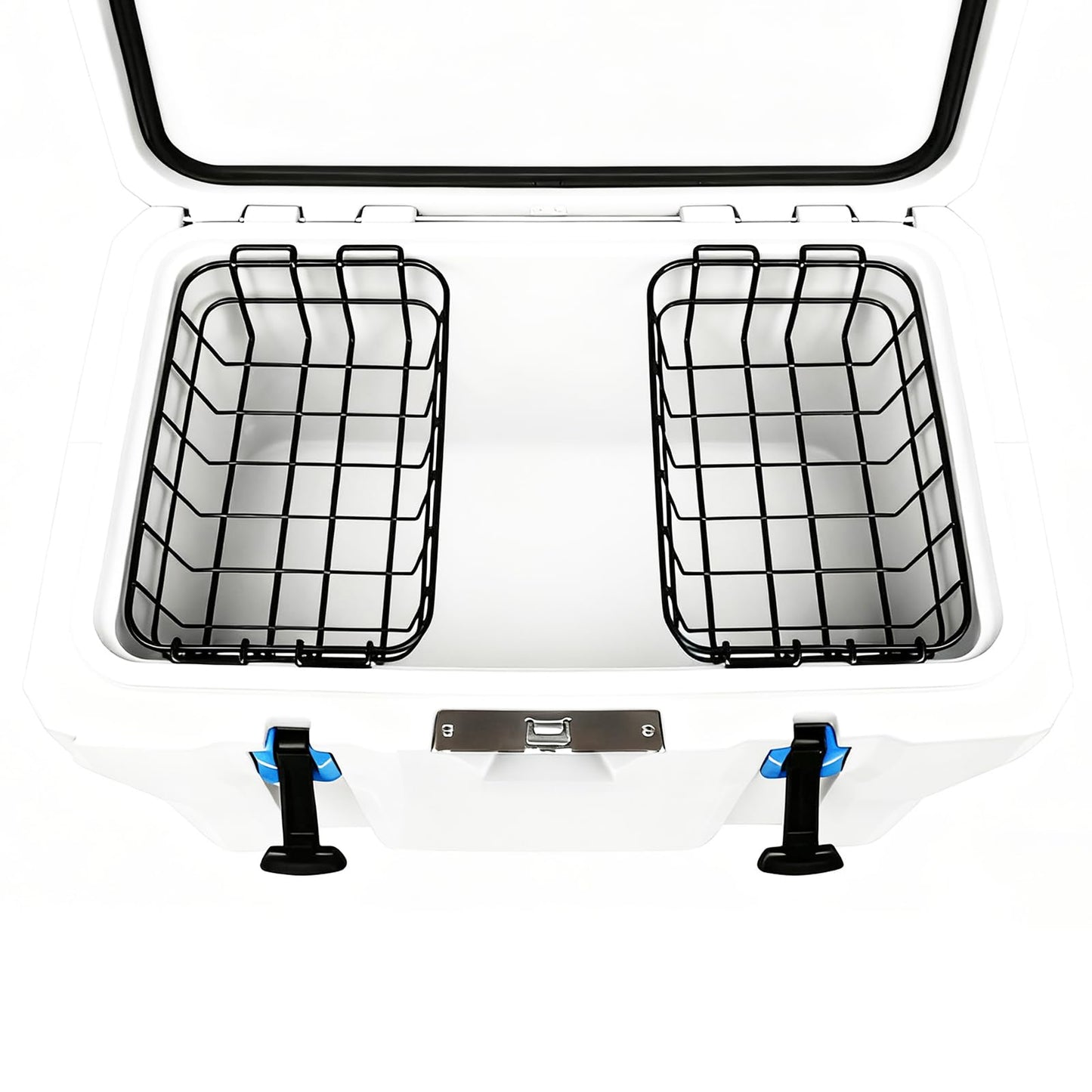 14.45" Cooler Basket,Cooler Basket Compatible with Lifetime 77 Qt, 115 Qt, Ozark Trail 73 Quart Ice Chest, Coolers Accessories for Lifetime and Ozark Trail - Keep Food Dry & Organized.(1-Pack)
