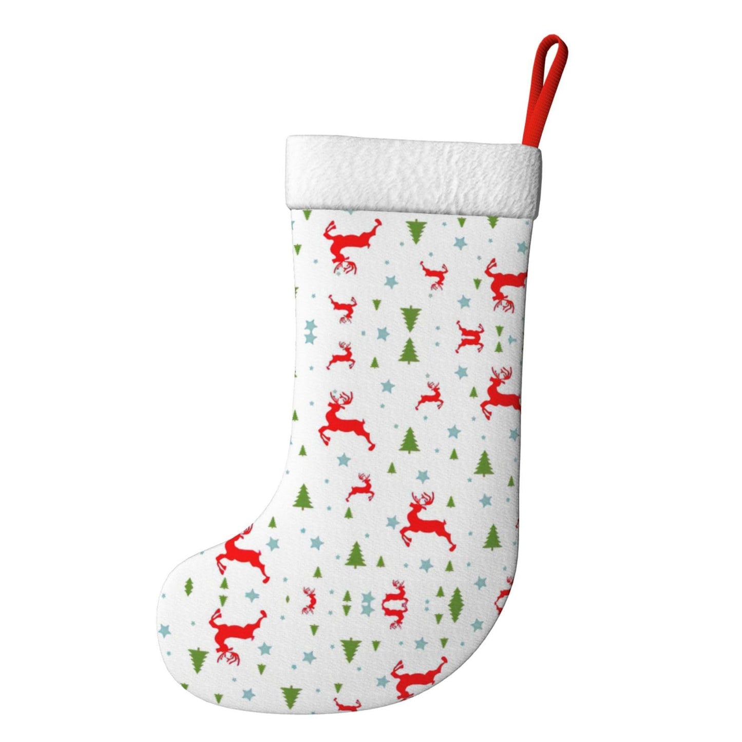 HJKTVDRQ Christmas Holiday Print Classic Decorative Socks Stylish Traditional Christmas,Luxurious Gift for Festive Season