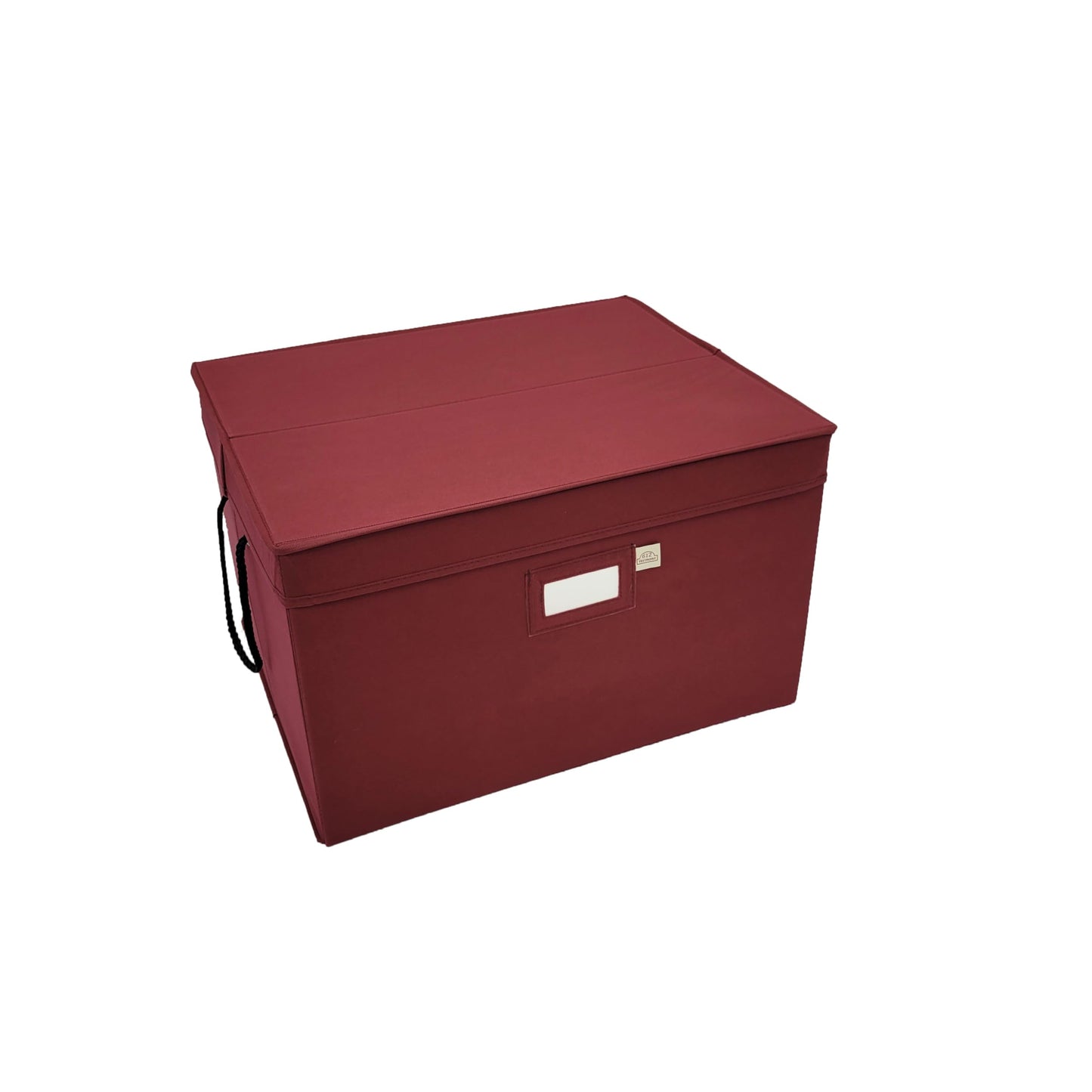 612 Vermont Christmas Ornament Storage Box with 3 Trays, Adjustable Acid-Free Dividers, Holds 60-4 Inch Ornaments
