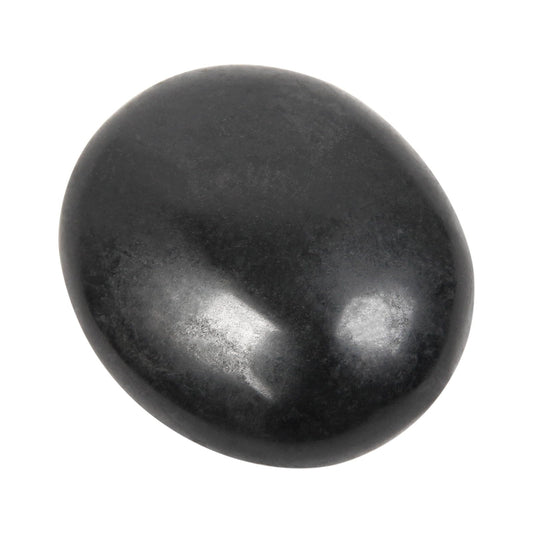 Orientrea Black Tourmaline Palm Stone-1 Pc Black Tourmaline Pocket Energy Stone, Smooth Healing Crystal Worry Stone (Black Tourmaline(1pc))
