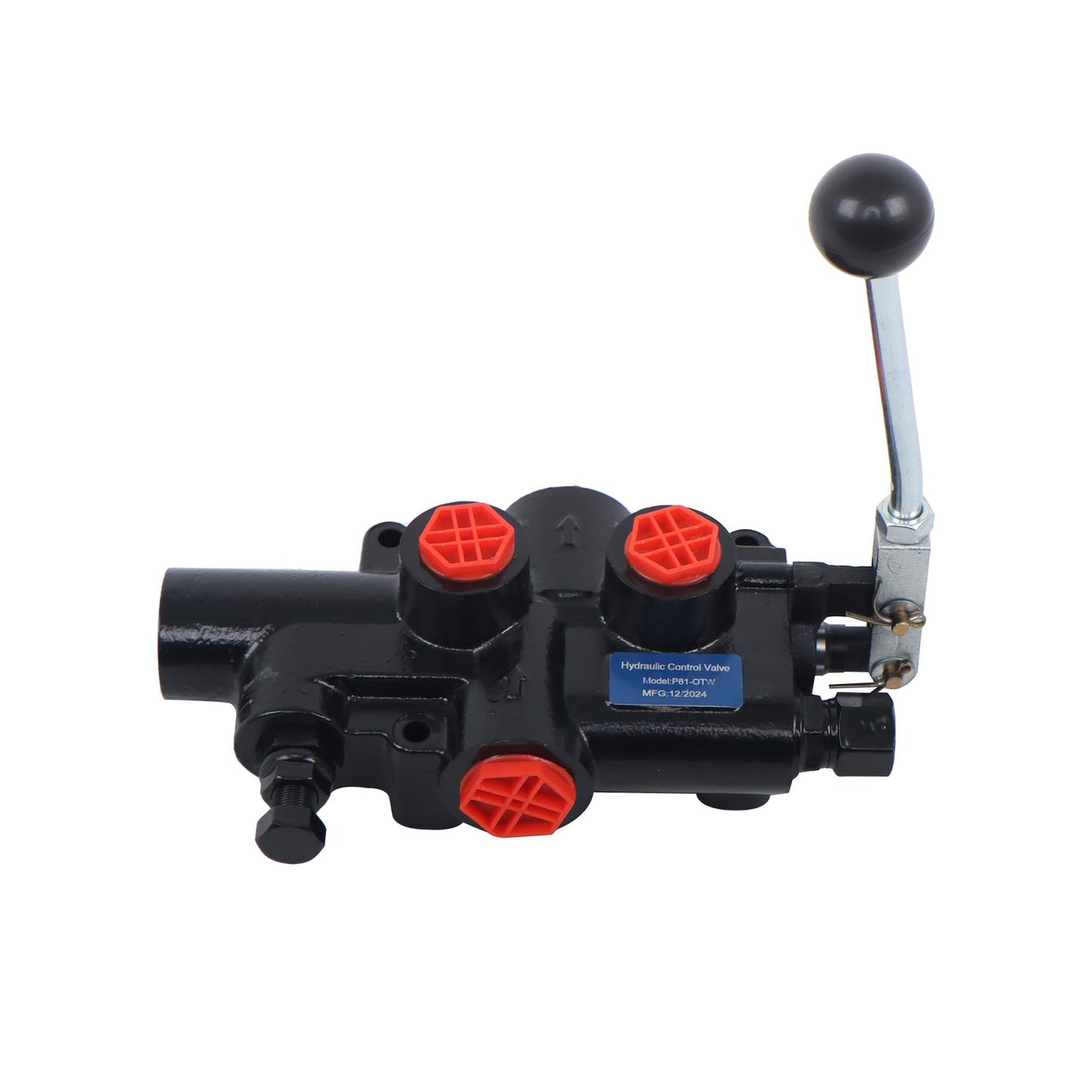 waltyotur 2750 PSI Hydraulic Log Splitter Directional Control Valve Auto Return Detent Lever Handle 21 GPM