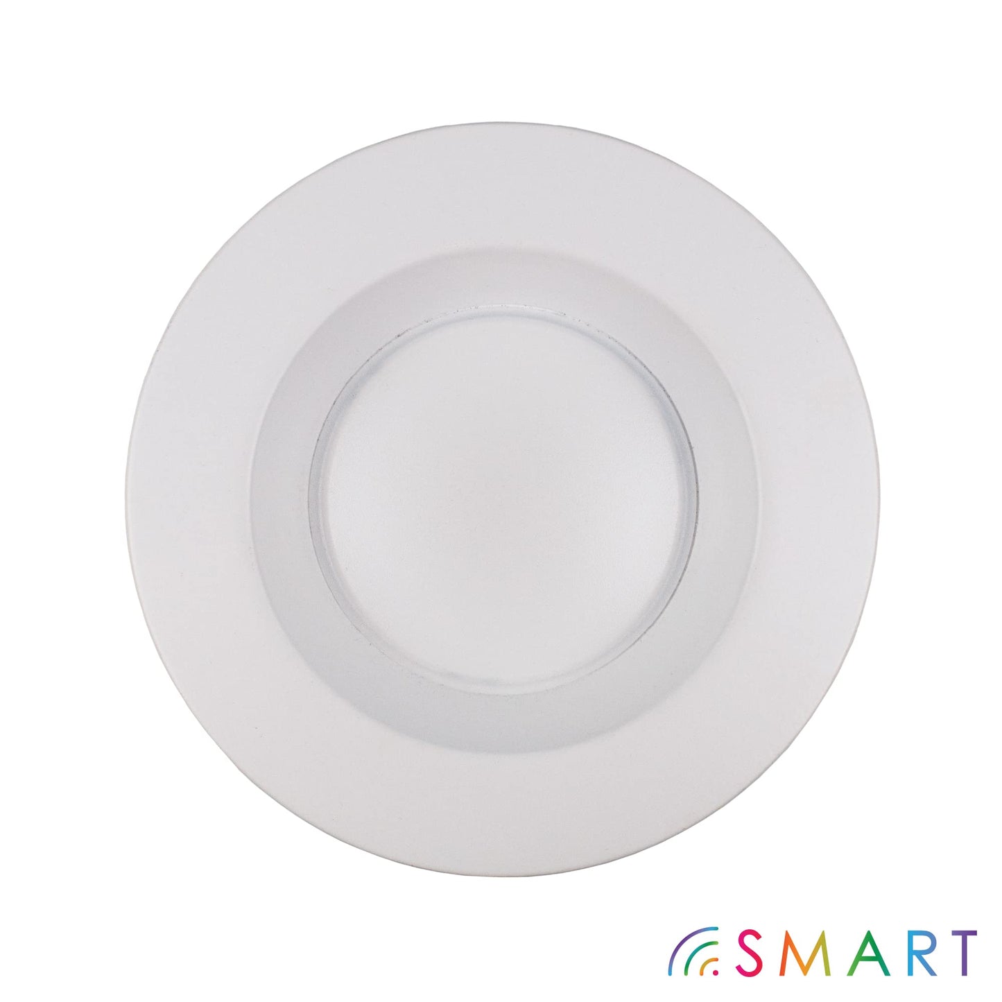 CLEANLIFE 2-Pack Smart LED Recessed Lighting Retrofit Downlight RGB + Tunable White Color Changing Bluetooth + WiFi Dimmable LED Can Lights Fits 5 and 6 inch - 12W, 65W Equivalent, App Enabled