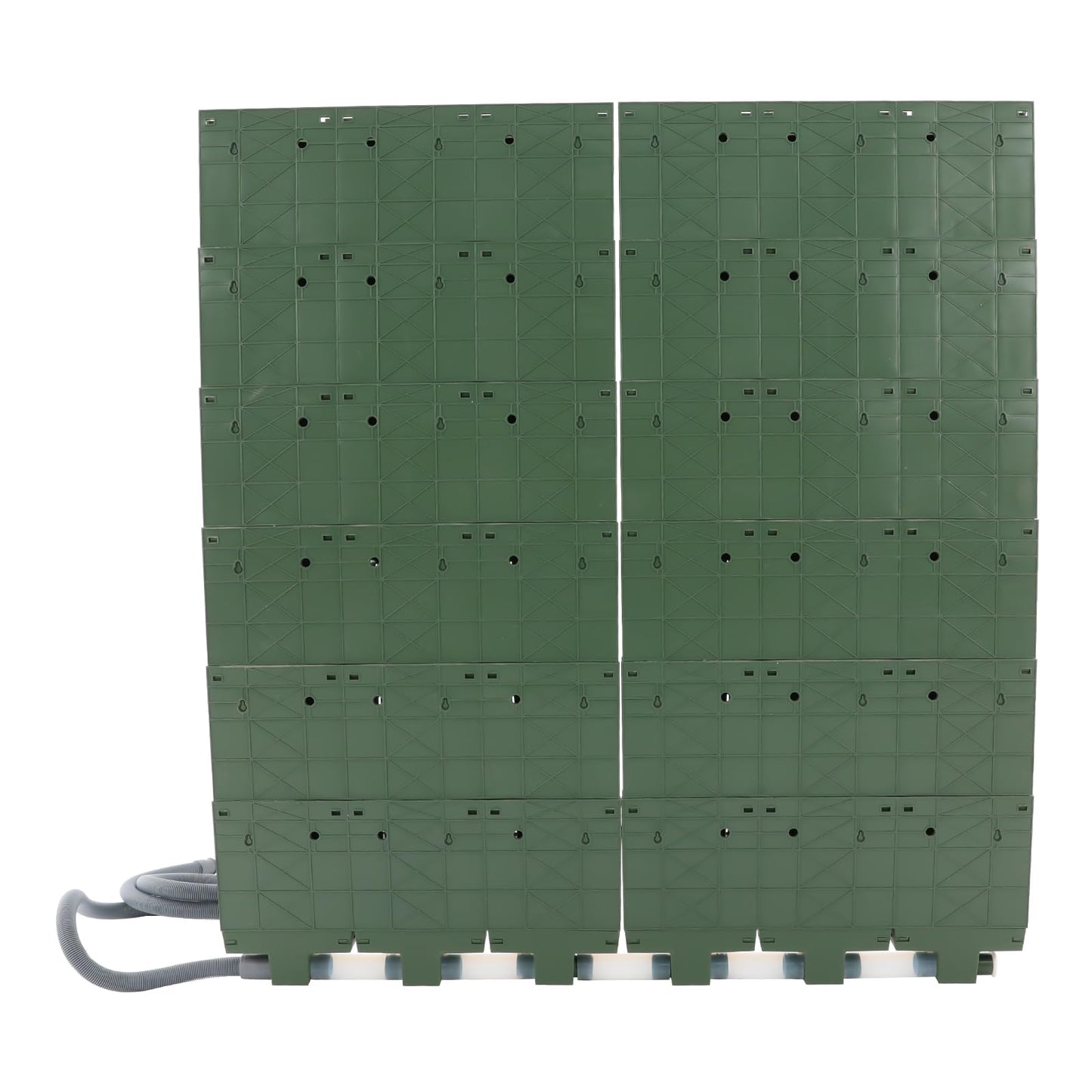 Self Watering Planters Wall Mounted 36 Baskets Automatic Watering System with Timer & Adjustable Drip Irrigation,Wall Planters for Indoor Outdoor Garden