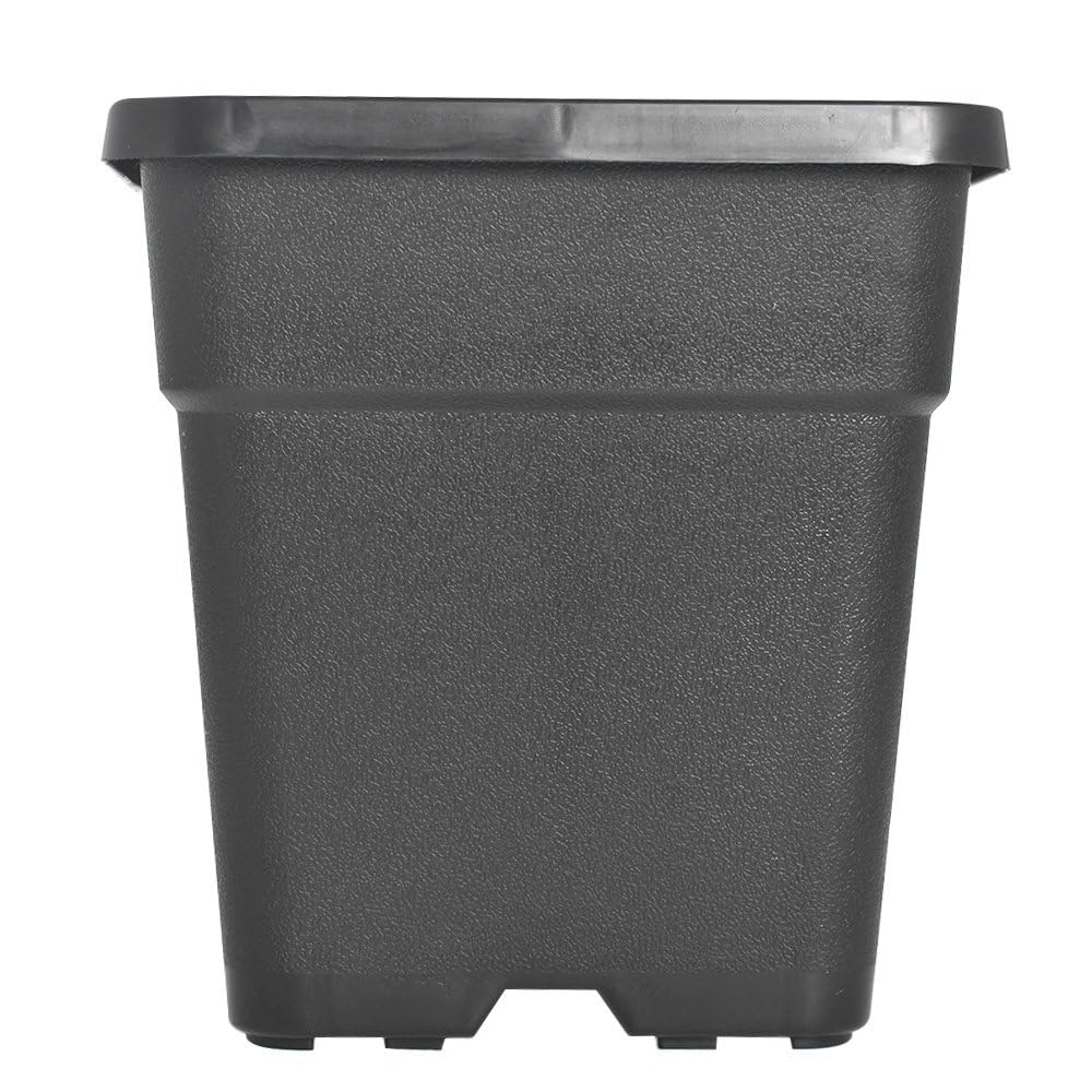 10 Pcs 10 Gallon Black Fabric Grow Bags – Heavy-Duty Aeration Plant Pots with Handles for Gardening