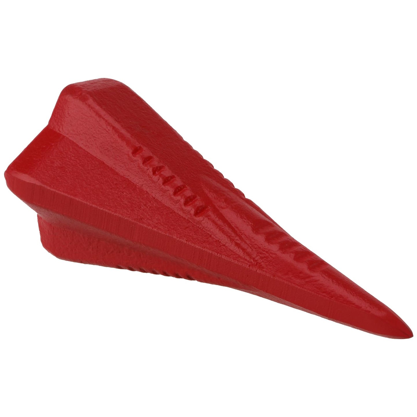 ZEONHAK 4lbs Diamond Wood Splitting Wedge - 4-Direction Steel Splitter for Wood, 2 PCS, Red