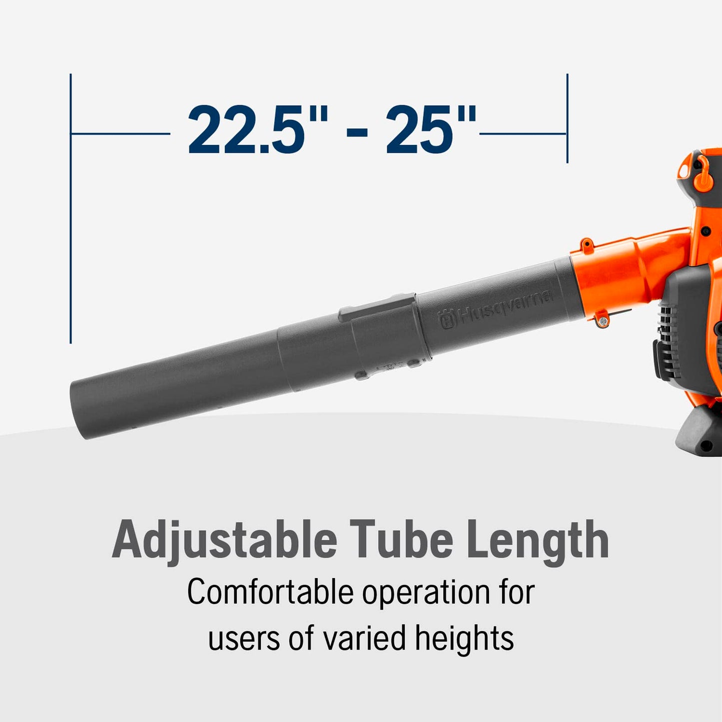 Husqvarna 125BVx Gas Leaf Blower, 28-cc 1.1-HP 2-Cycle Handheld Leaf Blower Vacuum Kit with Mulcher and Vac Bag, 470-CFM, 170-MPH, 12.5-N Powerful Clearing Performance and Ergonomic Design