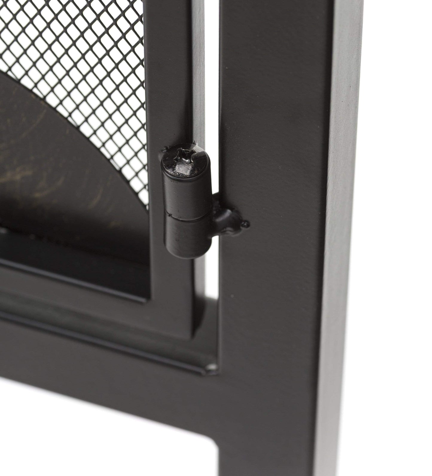 Plow & Hearth Arched Tree of Life Garden Gate | Laser-Cut Design | Metal | Black/Bronze Finish | Versatile | 36" W x 1¼"D x 36" H | Latch Closure