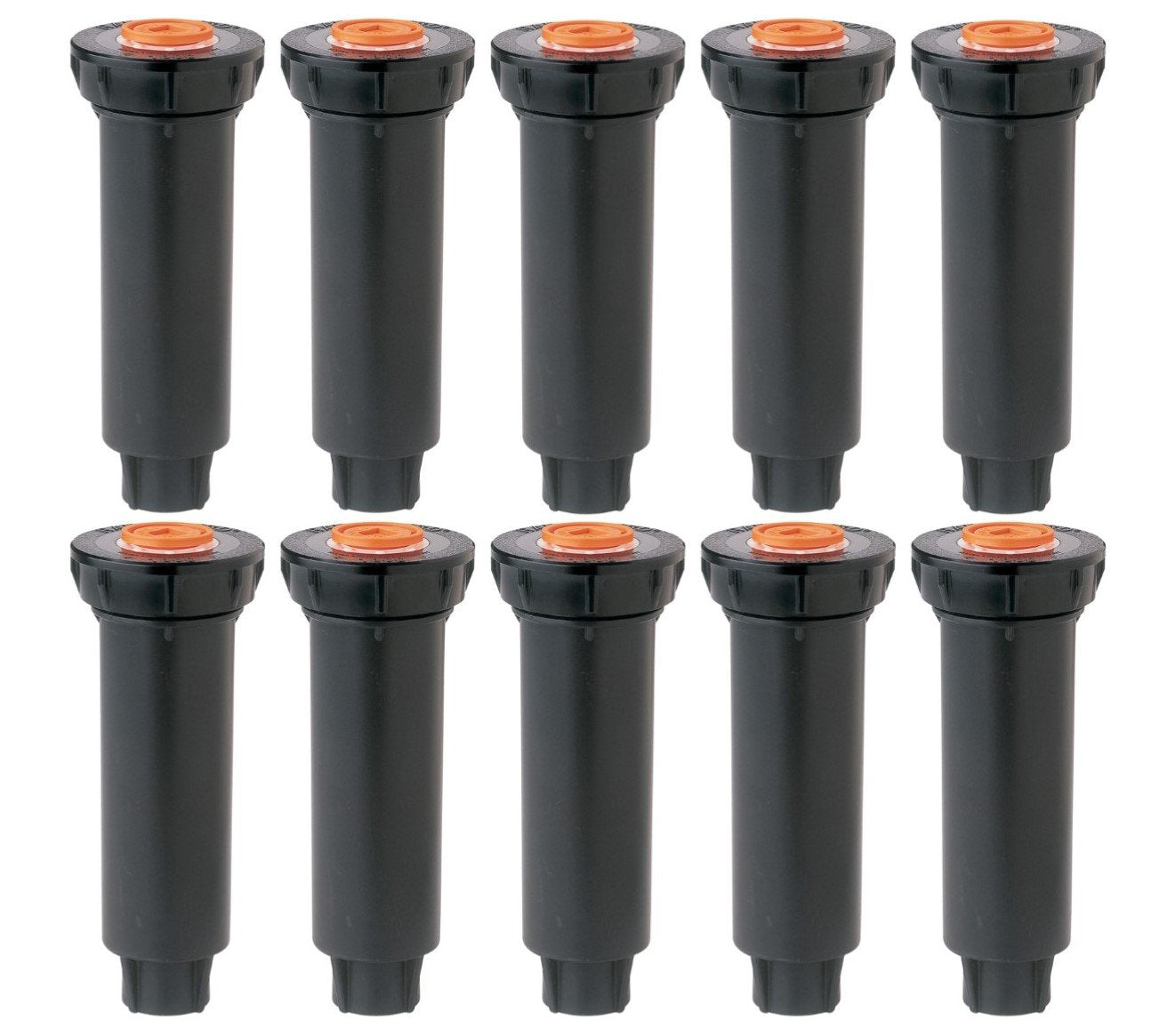Rain Bird 1800 Series Pop-Up Sprinklers 10 PACK - Nozzles NOT included - RainBird 4" 1804 model pop up irrigation sprinkler for lawn, yard, garden, planter beds