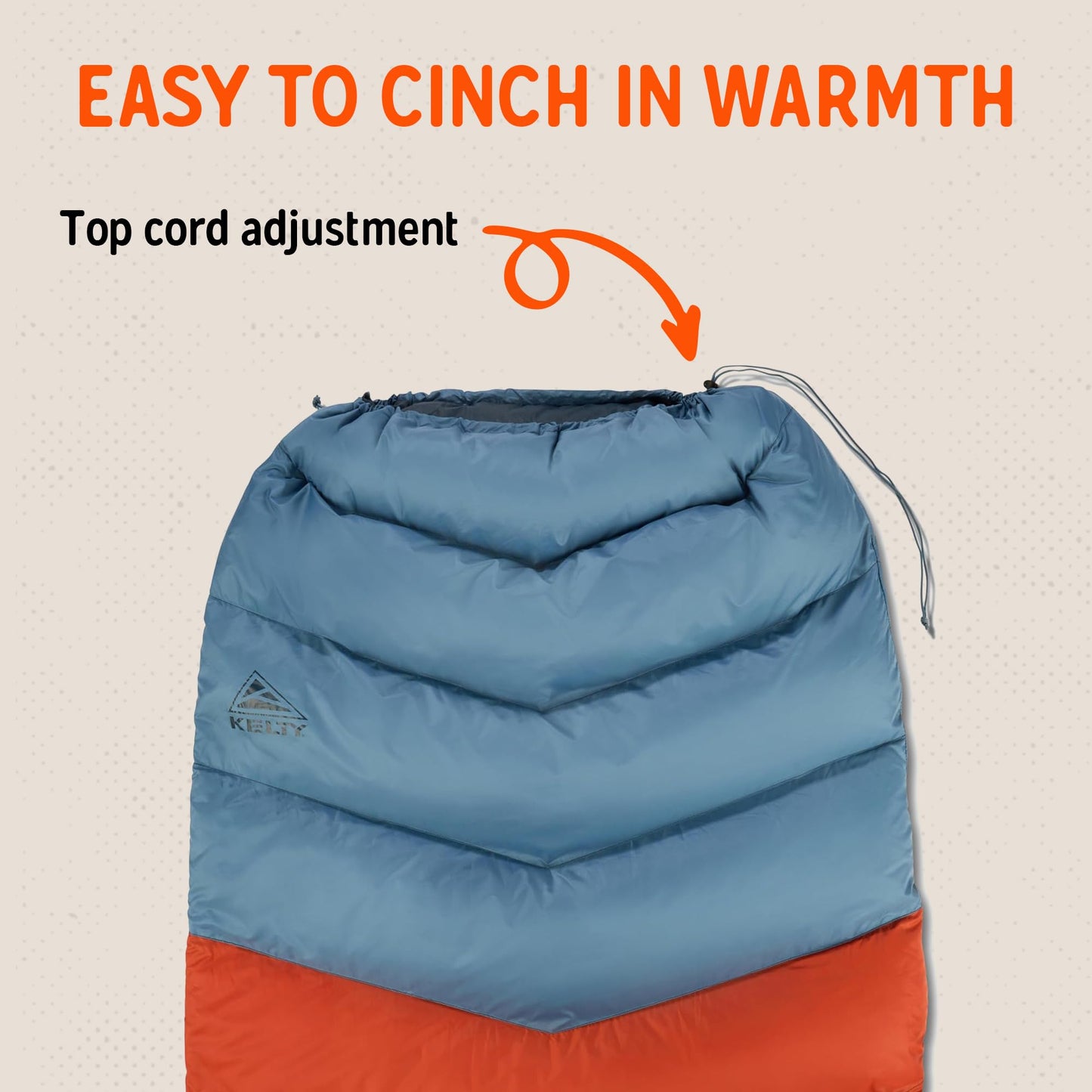 Kelty Galactic Down 30 Degree Sleeping Bag, 550 Fill Power RDS Trackable Down, Backpacking and Camping, Zip Together for 2P Sleeping Bag (Duck Green)