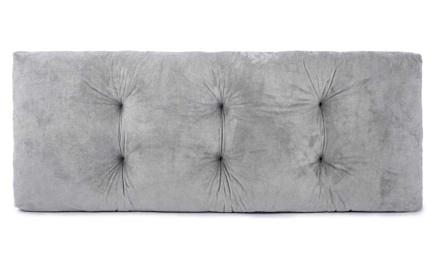 JAMPAYANG Bench Cushion, Non-Slip Tufted Bench Cushions for Swing, Shoe Storage, Window Seat (36"x14", Grey)