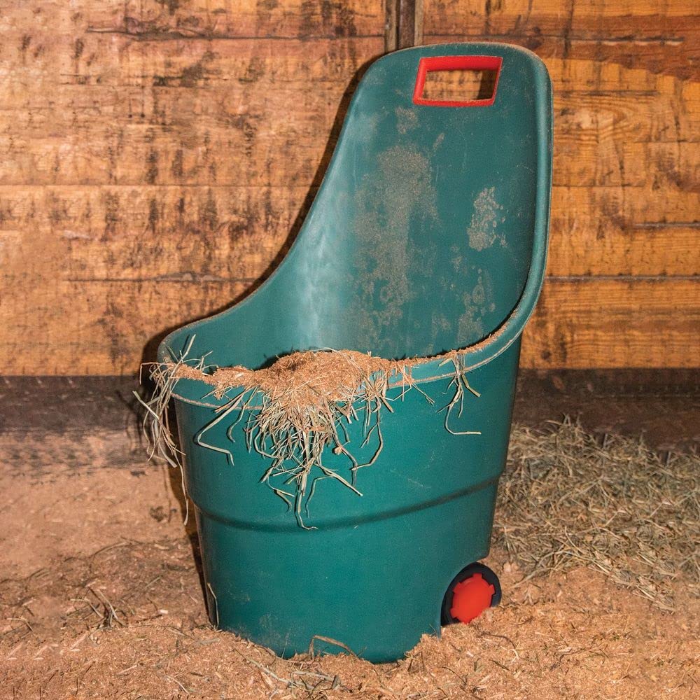 Dura-Tech Multi-Purpose Muck Cart | Versatile & Lightweight | Easy Maneuverability | Weatherproof & Leak Proof | Compact Design | 130 lbs Capacity