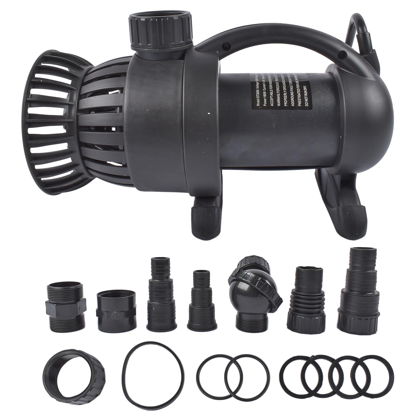 TEKKOAUTO 3000 GPH Submersible Water Pump Replacement for Pond Waterfall Fountain Up To 3000 Gallons 91018