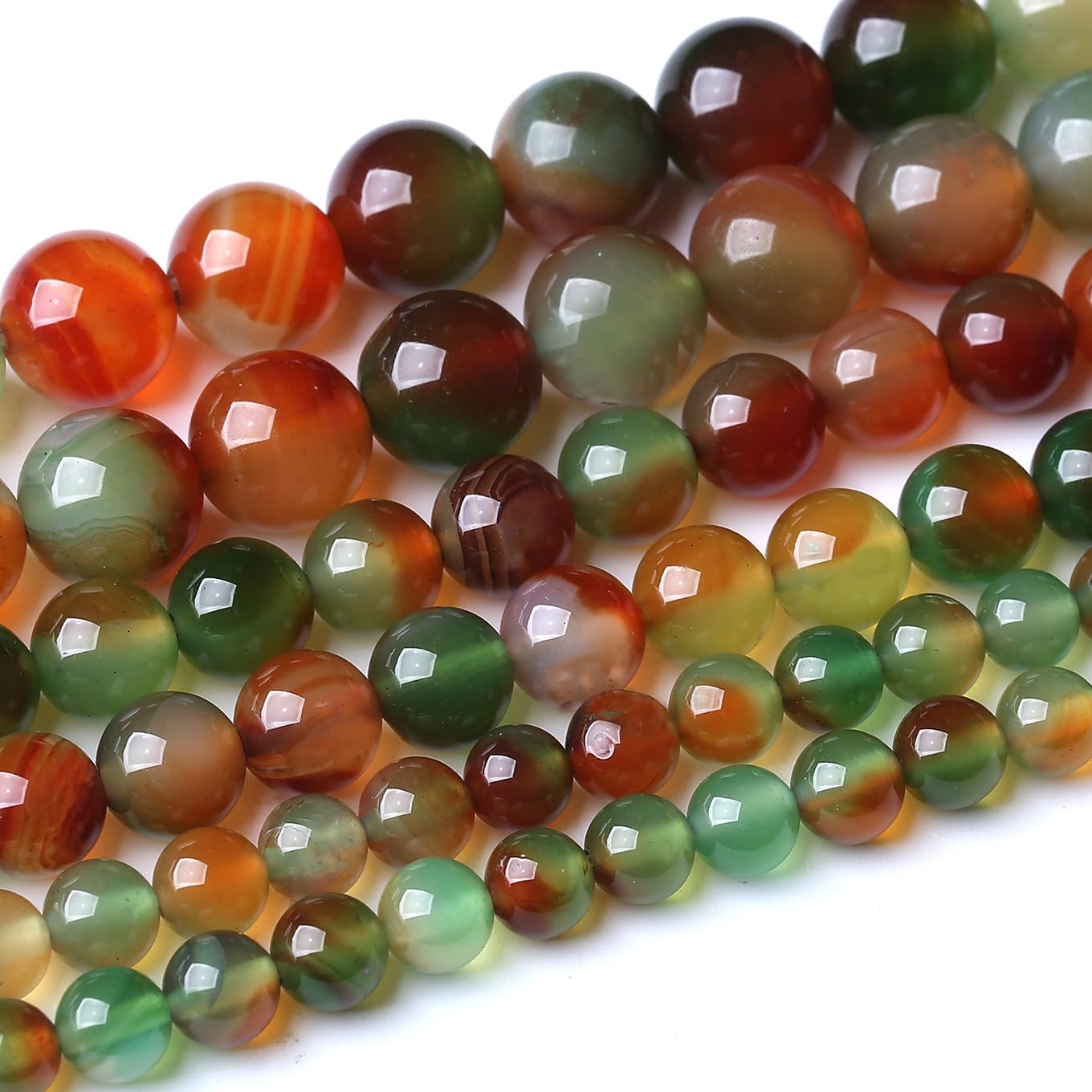 90PCS 4MM Natural Peacock Agate Stone Beads Energy Healing Beads for DIY Jewelry Bracelet Necklace Making for Jewelry Making15