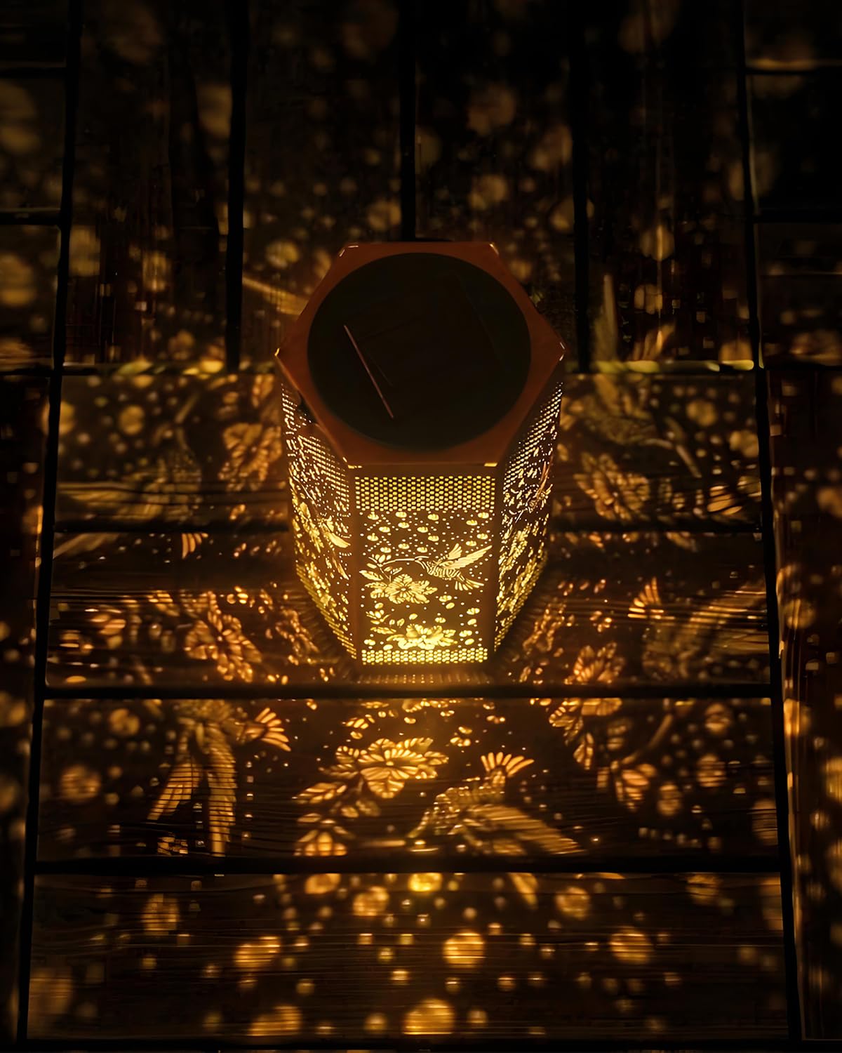Mothers Day Gifts for Mom - Hummingbird Solar Lantern Outdoor Waterproof, Birthday Gifts for Women Grandma, Solar Lights Outdoor Garden Decor for Outside