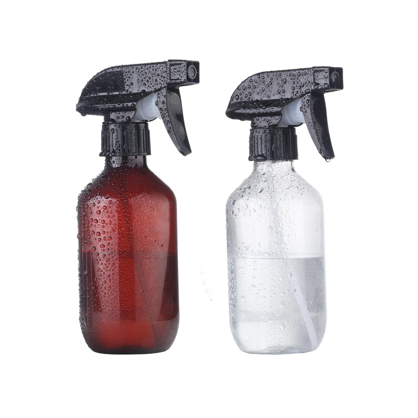 Teyssor Spray Bottles Water Spray Bottle 2 Packs- BPA Free -10 oz/300 ml Plastic Refillable Containers Fine Mist Small Spray Bottle with Adjustable Nozzle for Hair, Cooking, Cleaning