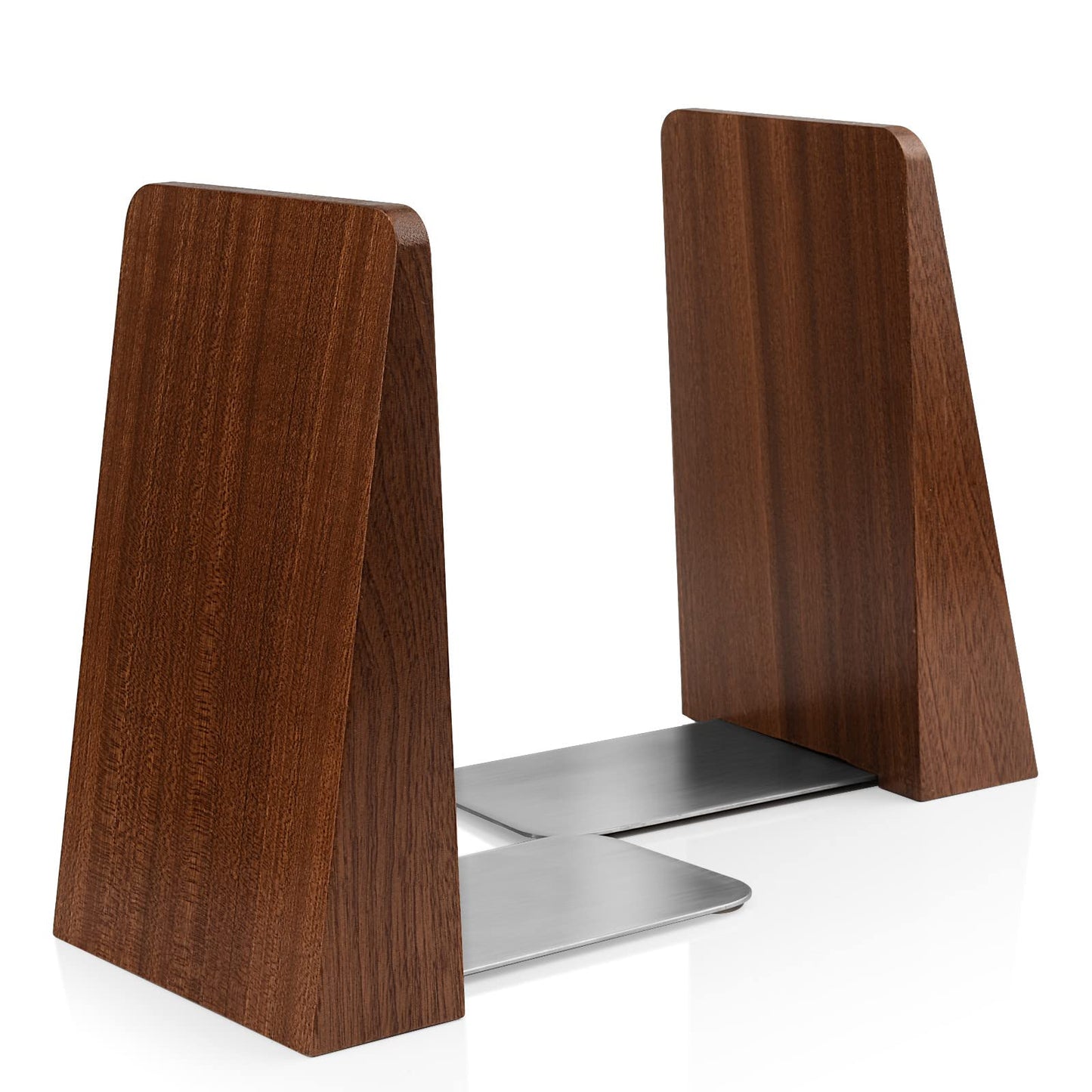 DRELIFAM Wood Handmade Book Ends to Hold Books Large Heavy Duty Bookends for Shelves Decorative Book End for Heavy Books