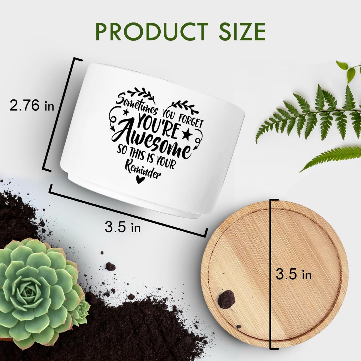Jutasty Thank You Gifts for Women, Funny Succulent Plant Pot, Cactus Flower Planter Gifts, Appreciation Inspirational Farewell Going Away Gifts for Women Men Boss Lady Manager Coworkers (No Plants)