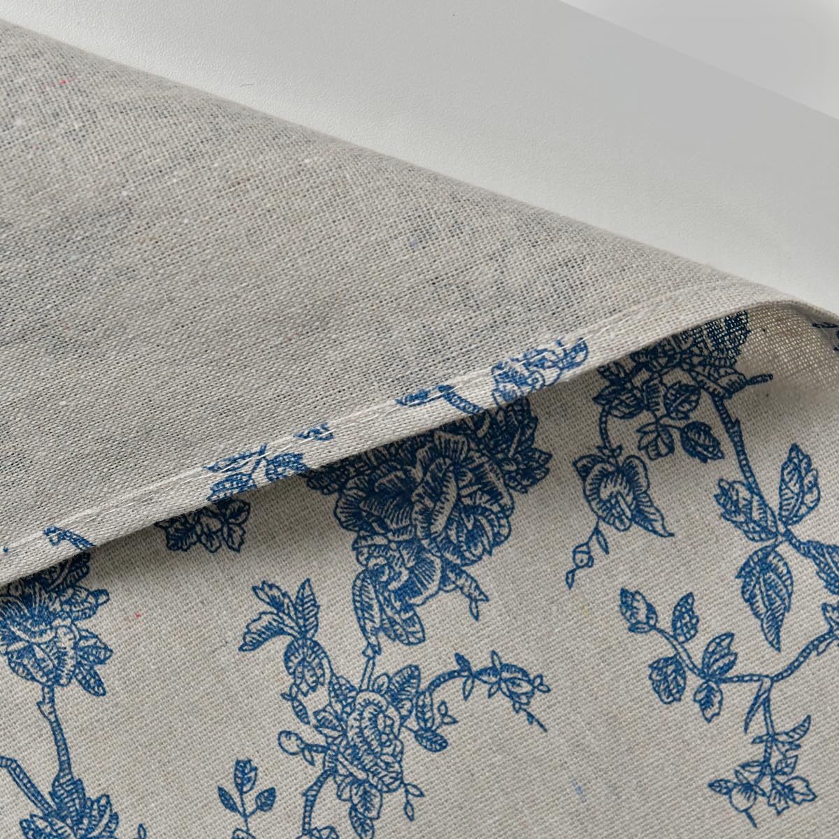 Artoid Mode Monochrome Sketch Branch Toile Textures Chinoiserie Cotton Dark Grey Table Runner, Seasonal Spring Summer Kitchen Dining Table Decoration for Home Party Decor 13x48 Inch