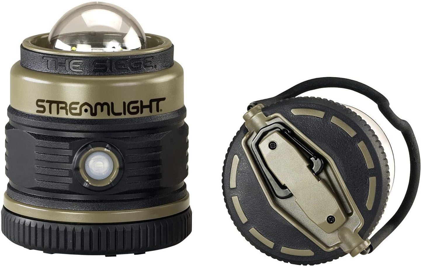 Streamlight 44931 Siege 540-Lumen Compact LED Camping Lantern with 360° Lighting for Power Outages, Hurricanes, and Emergencies, Coyote