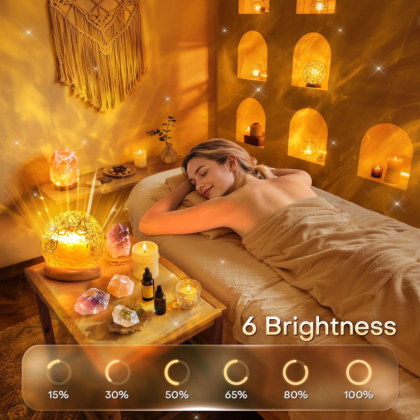 Ambient Lighting, 216 Modes Mood Lighting, 3-in-1 Sunset Lamp & Ocean Lamp & Northern Lights Projector with Remote, Mothers Day Gift Ideas, Room Lights for Bedroom,13 Year Old Teen Girl Gifts