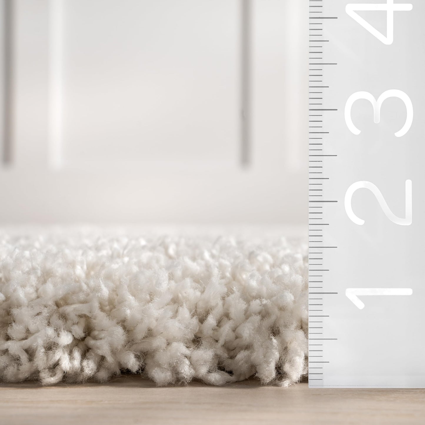 Nuloom Gloria Beige, 3' x 5', Abstract, Shag, Soft and Cozy, Plush, High Traffic, Stain Resistant, Easy Clean, Durable Area Rug for Bedroom, Living Room, Dining Space, Den, Foyer, Entryway